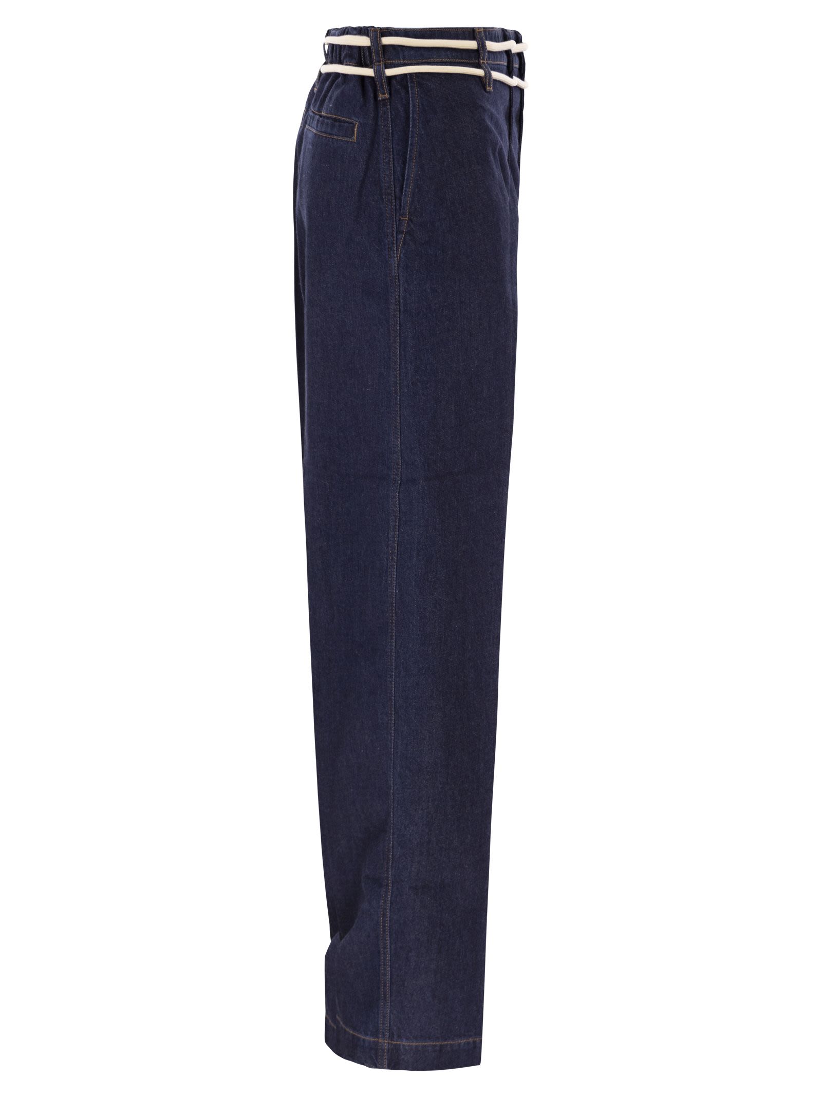 Sportmax Women Nembi - Men's Denim Trousers SPORTMAX