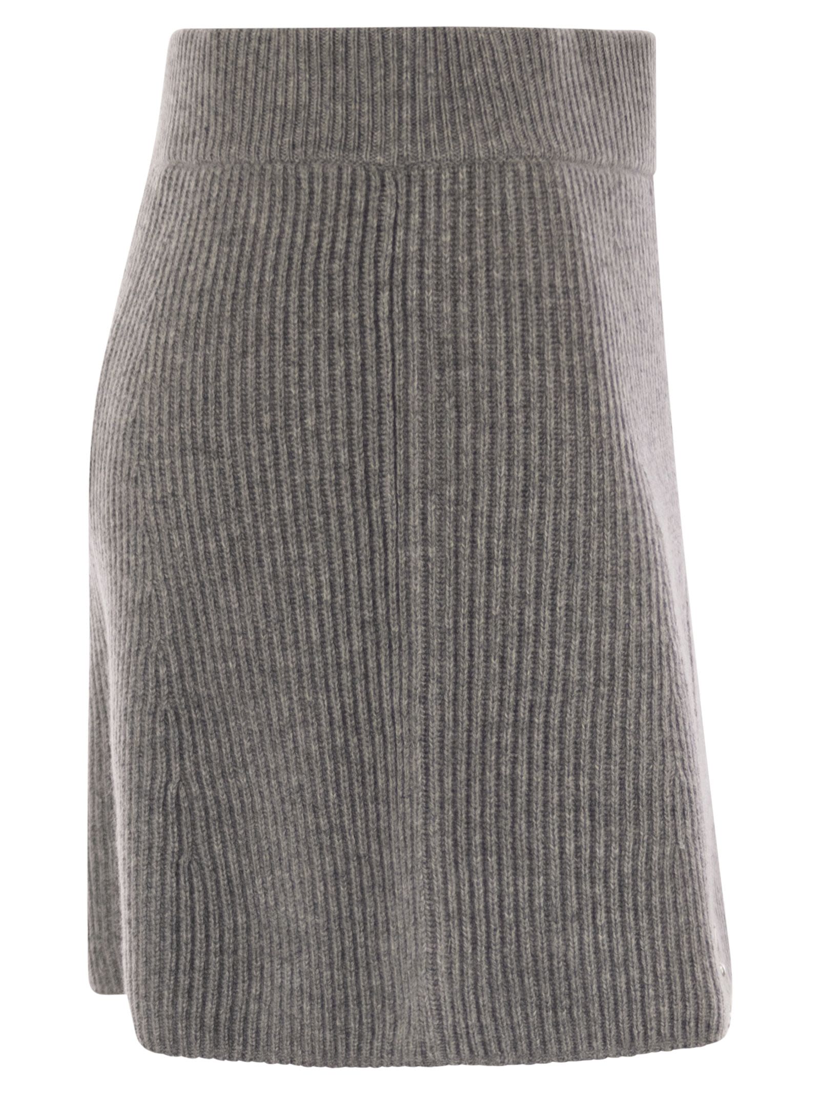 Sportmax Women Refolo - Wool And Cashmere Skirt SPORTMAX