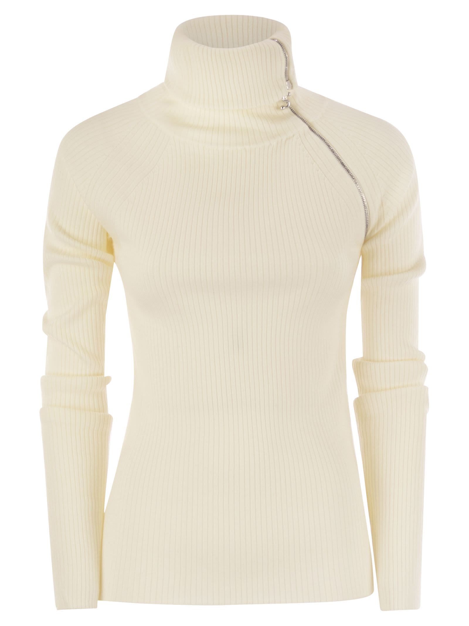 Sportmax Women Pinna - High-Neck Jumper With Zip SPORTMAX