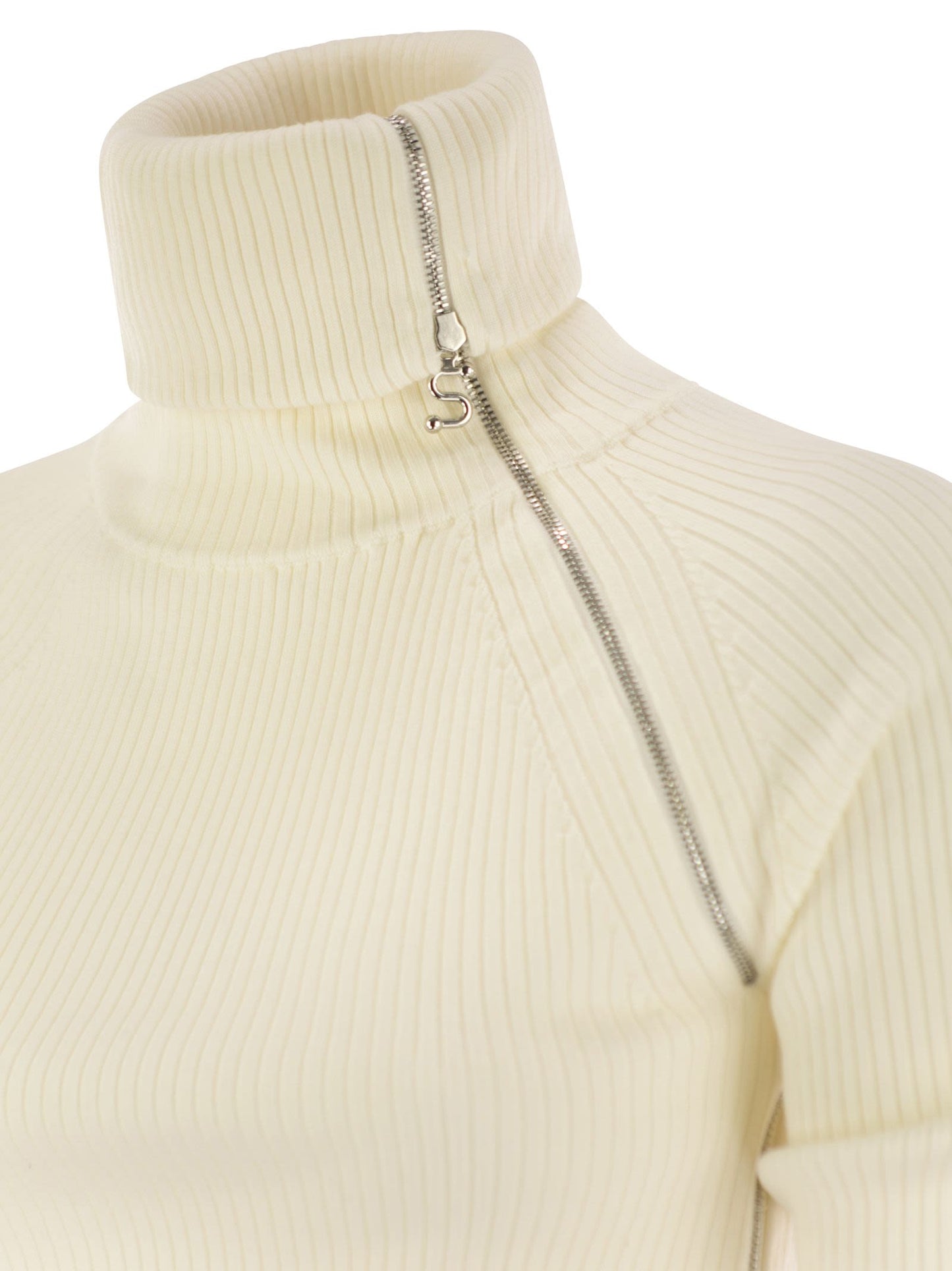 Sportmax Women Pinna - High-Neck Jumper With Zip SPORTMAX