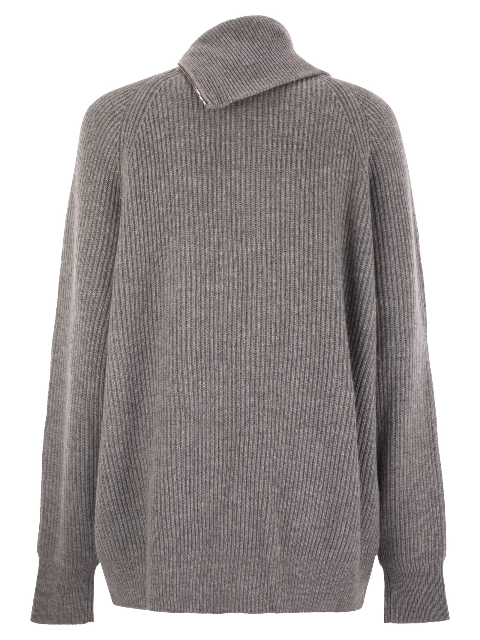 Sportmax Women Salpa - Cashmere-Blend Sweater With Zip SPORTMAX