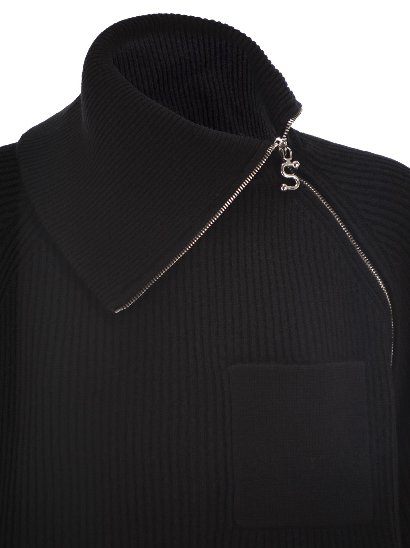 Sportmax Women Salpa - Cashmere-Blend Sweater With Zip SPORTMAX
