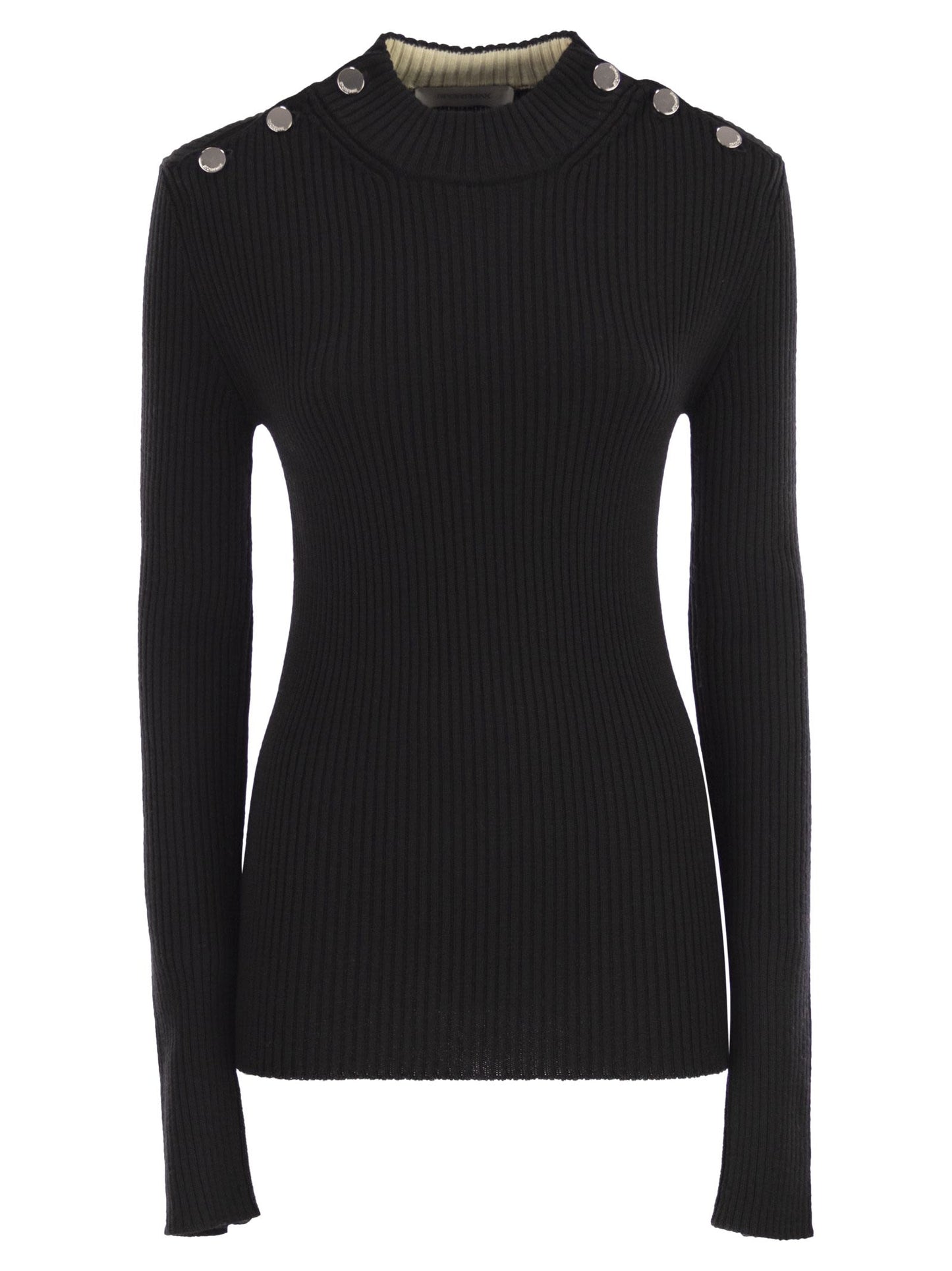 Sportmax Women Renania - Fitted Jumper With Buttons SPORTMAX