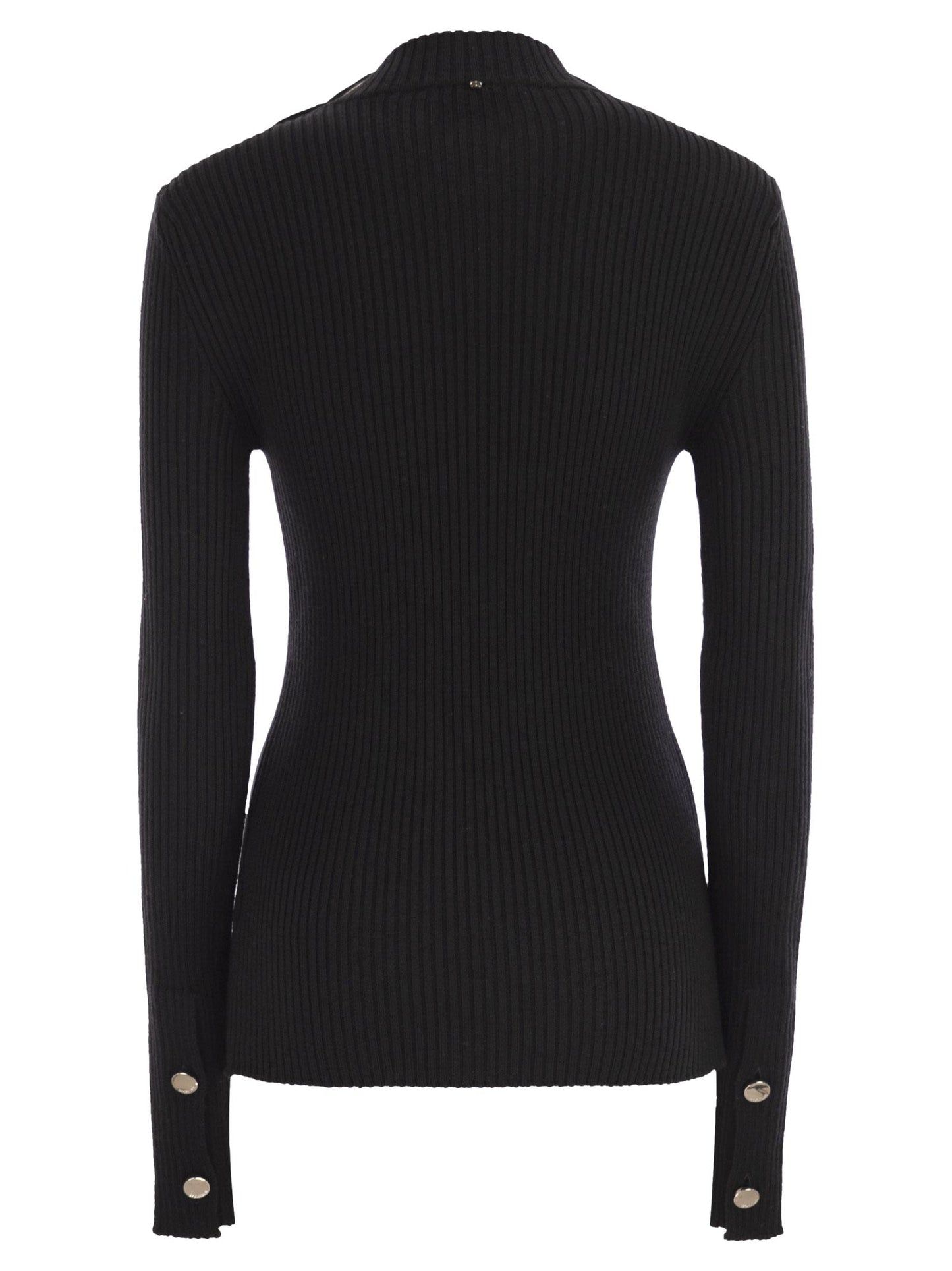Sportmax Women Renania - Fitted Jumper With Buttons SPORTMAX