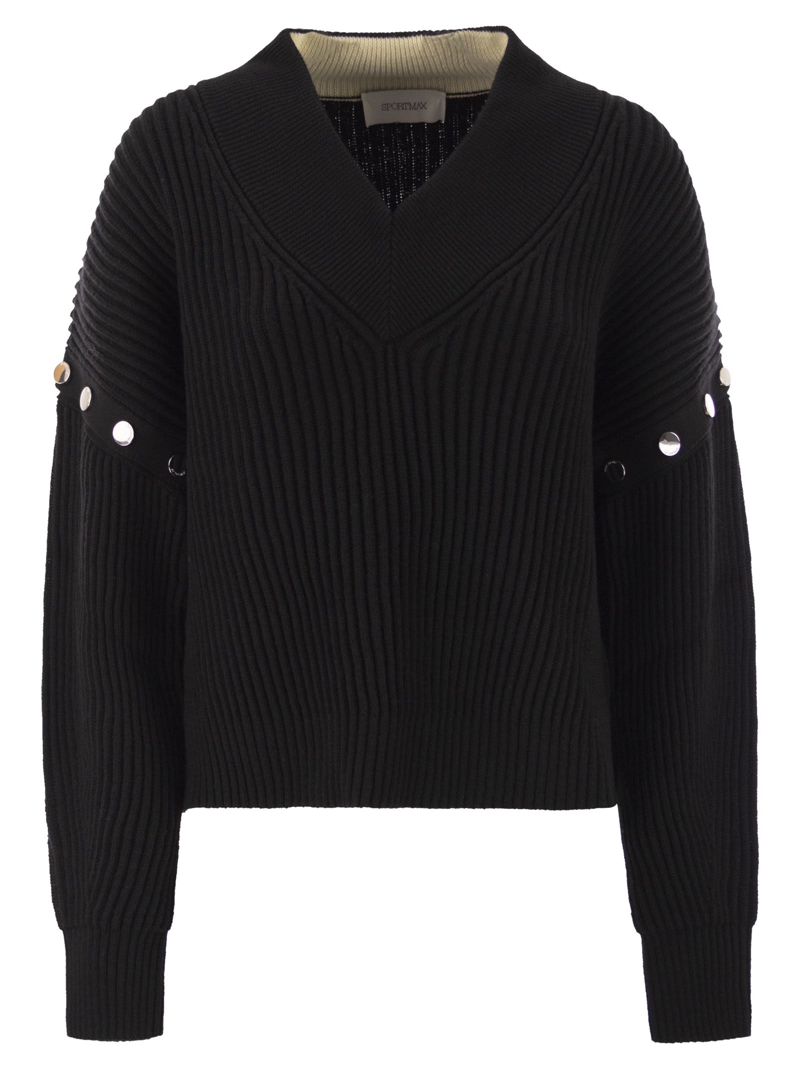 Sportmax Women Tay - Oversized Jumper With Detachable Sleeves SPORTMAX