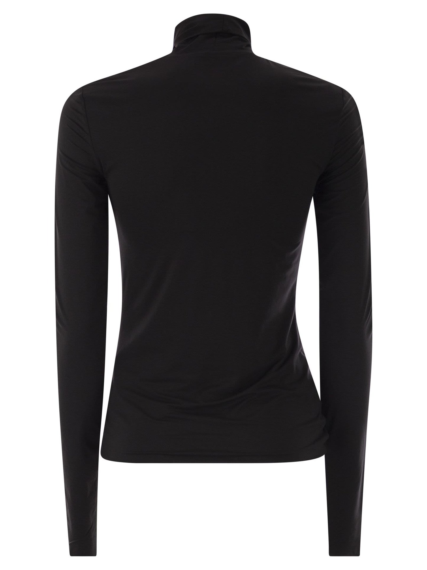 Sportmax Women Stone - Jersey Turtleneck Jumper SPORTMAX