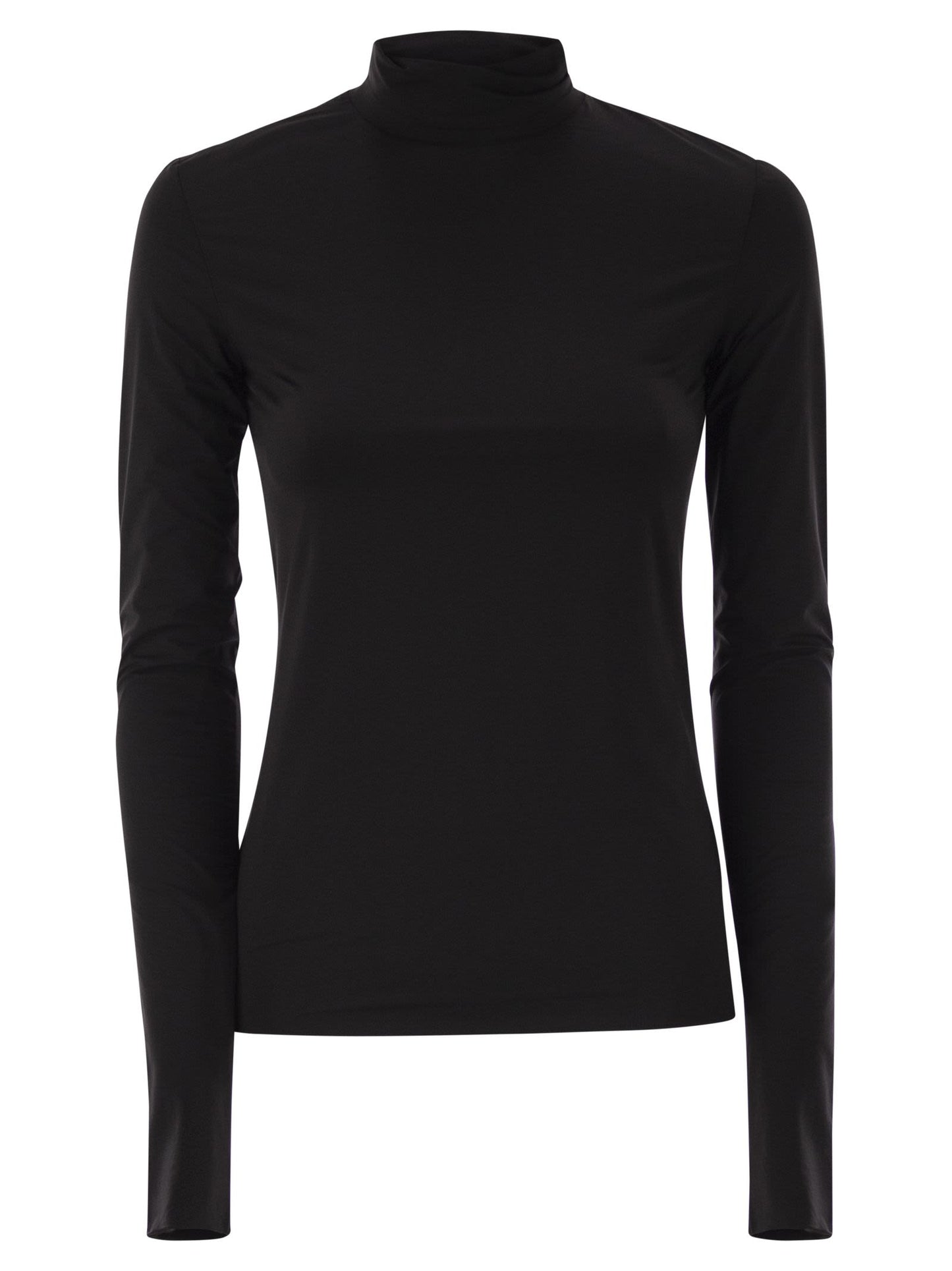 Sportmax Women Stone - Jersey Turtleneck Jumper SPORTMAX