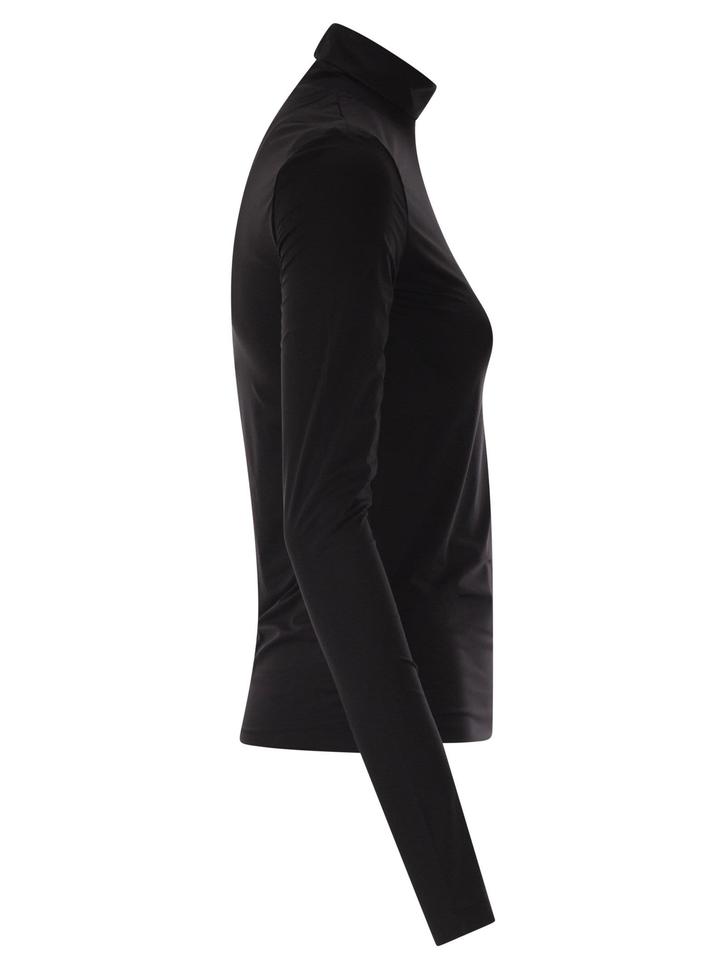 Sportmax Women Stone - Jersey Turtleneck Jumper SPORTMAX