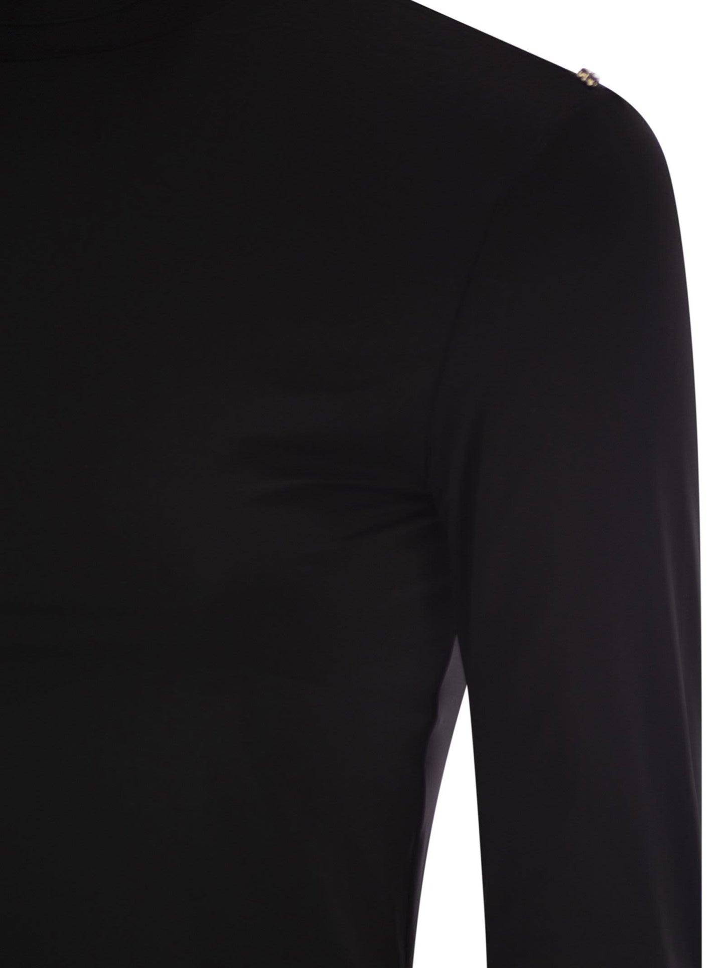 Sportmax Women Stone - Jersey Turtleneck Jumper SPORTMAX