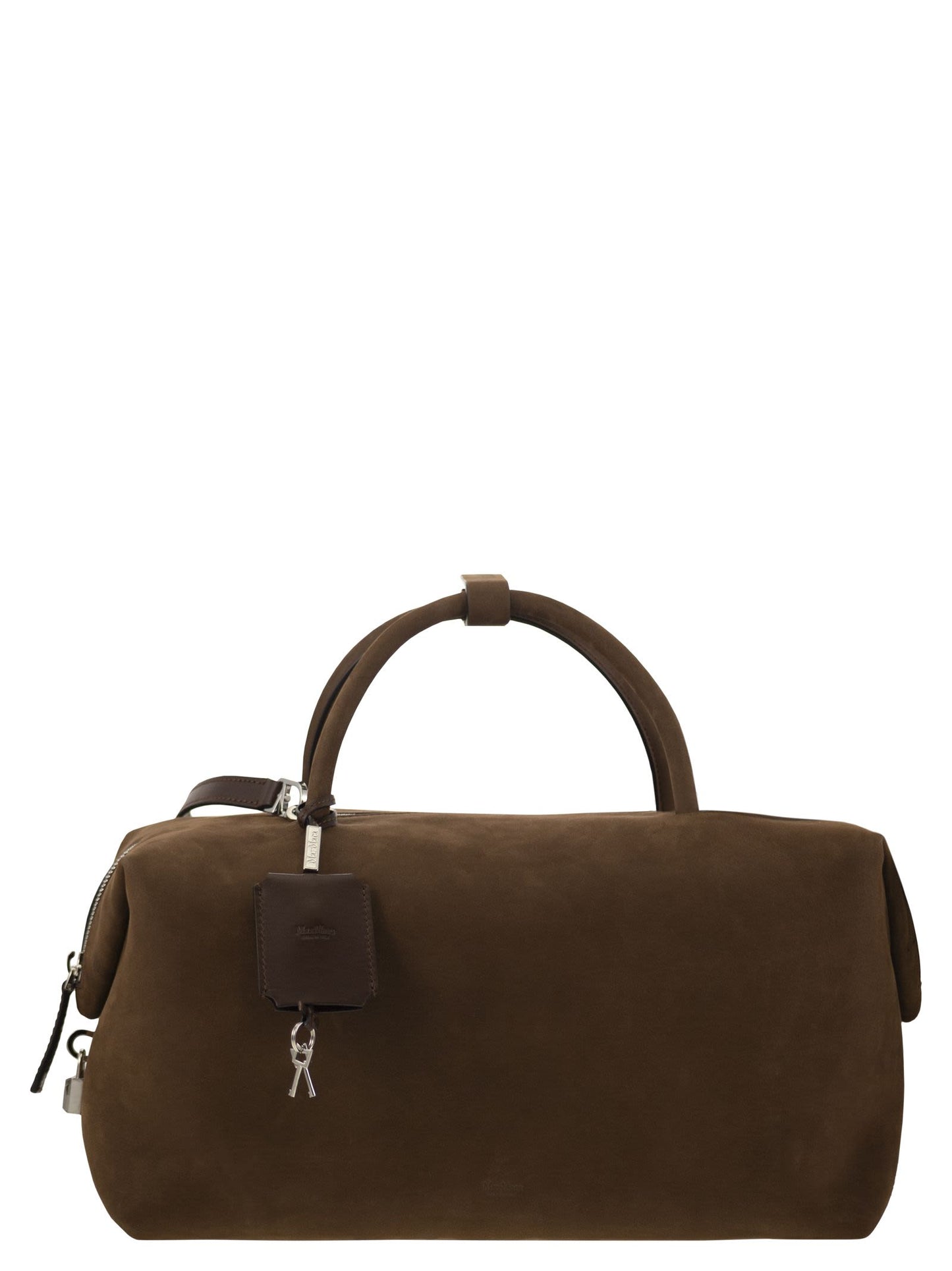 Maxmara Women Holdalllsuede - Large Nubuck Leather Satchel MAX MARA