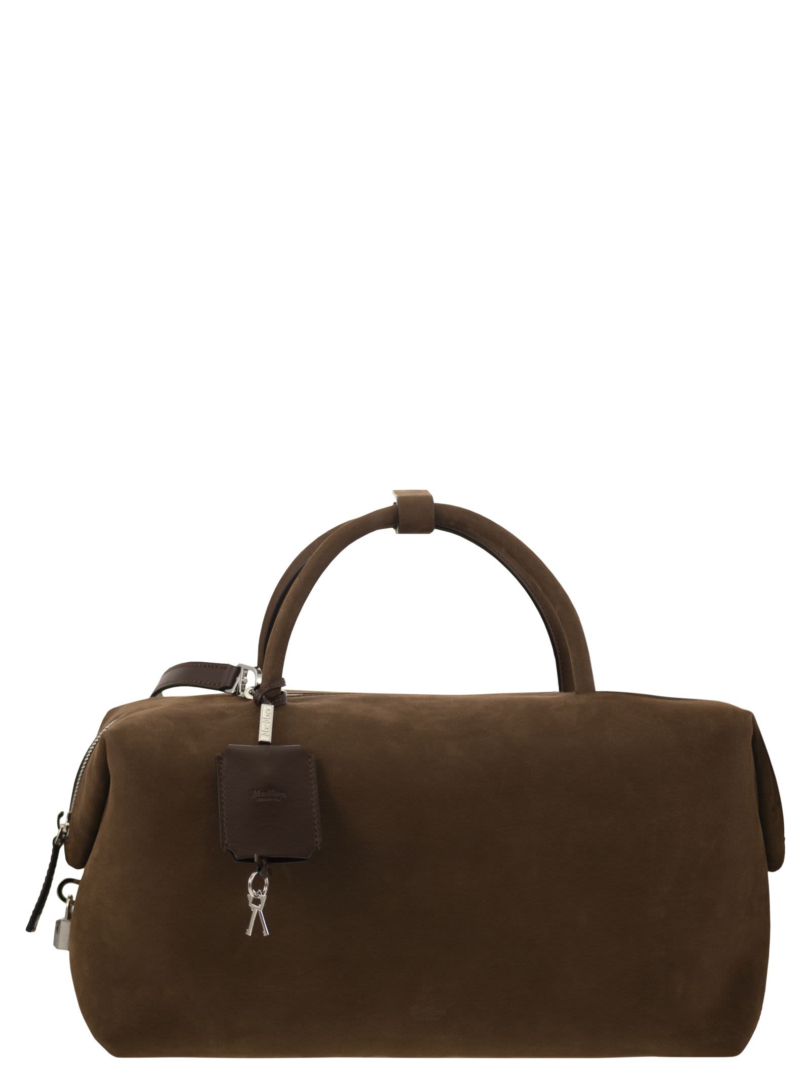 Maxmara Women Holdalllsuede - Large Nubuck Leather Satchel MAX MARA