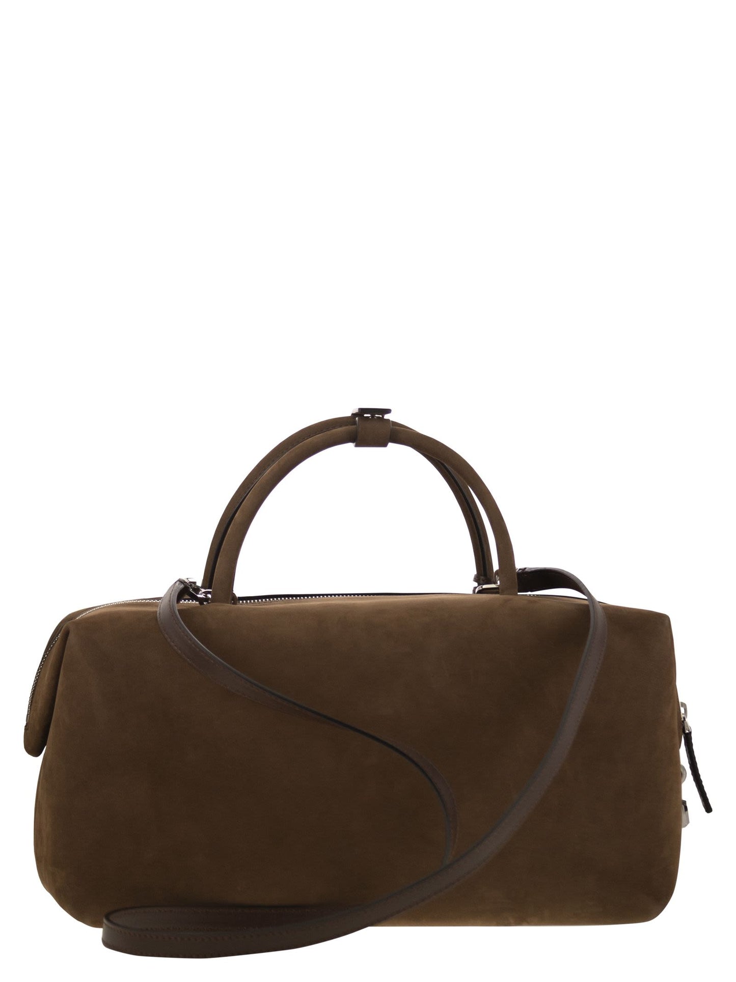 Maxmara Women Holdalllsuede - Large Nubuck Leather Satchel MAX MARA