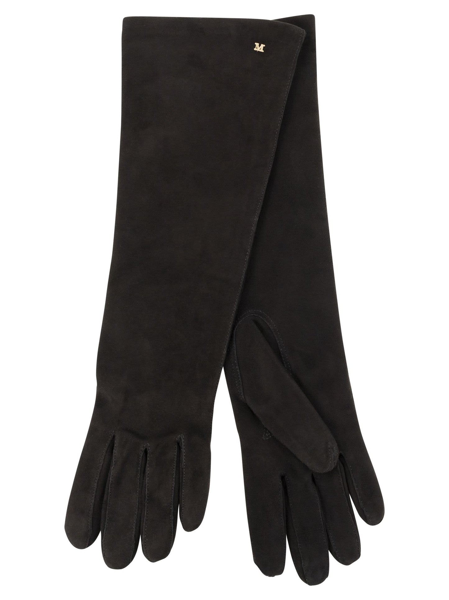 Max Mara Women Afideesuede - Long Suede Nappa Gloves MAX MARA