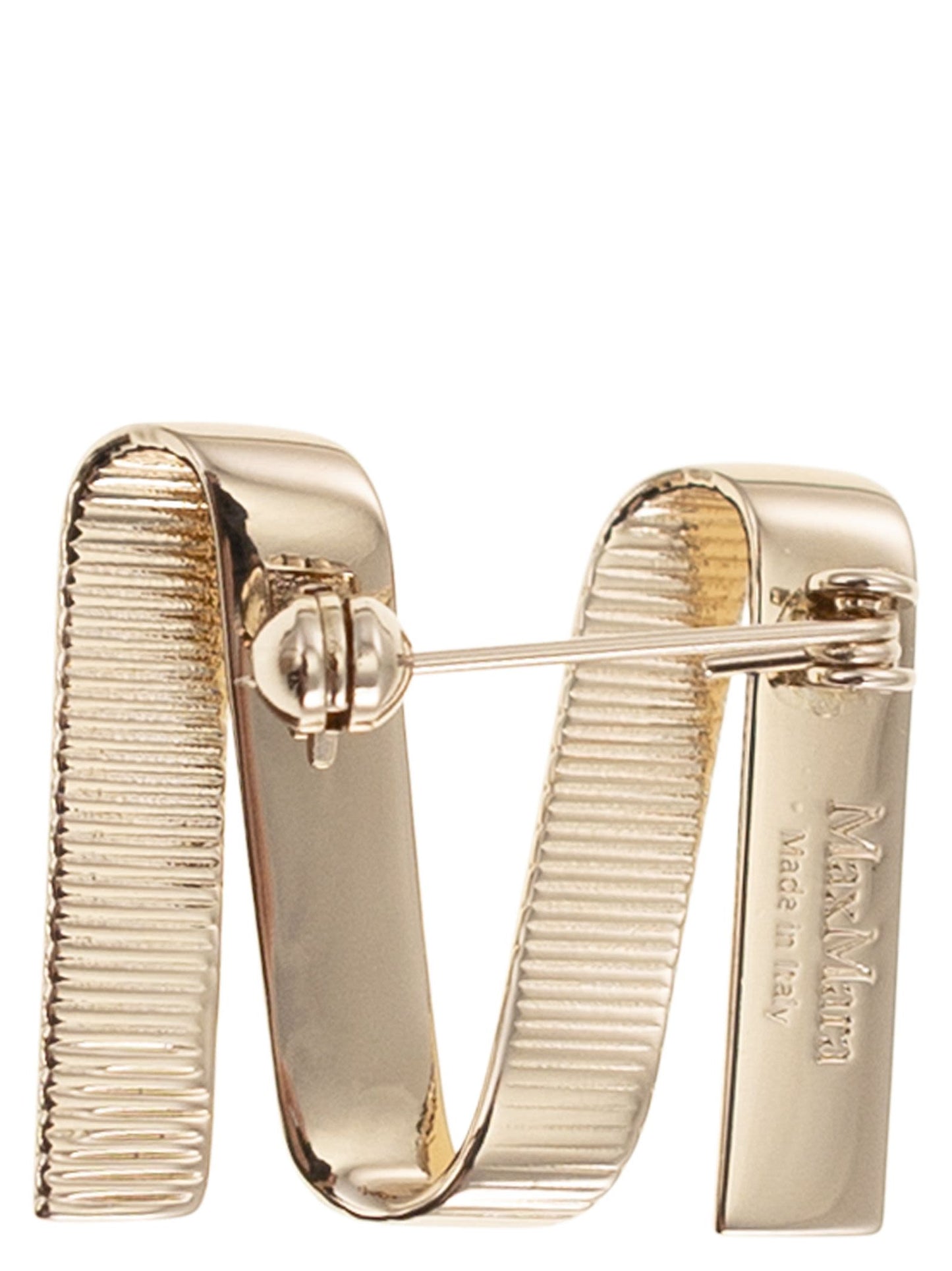 Maxmara Women Mgrosgrainpin - Metal M Pin MAX MARA