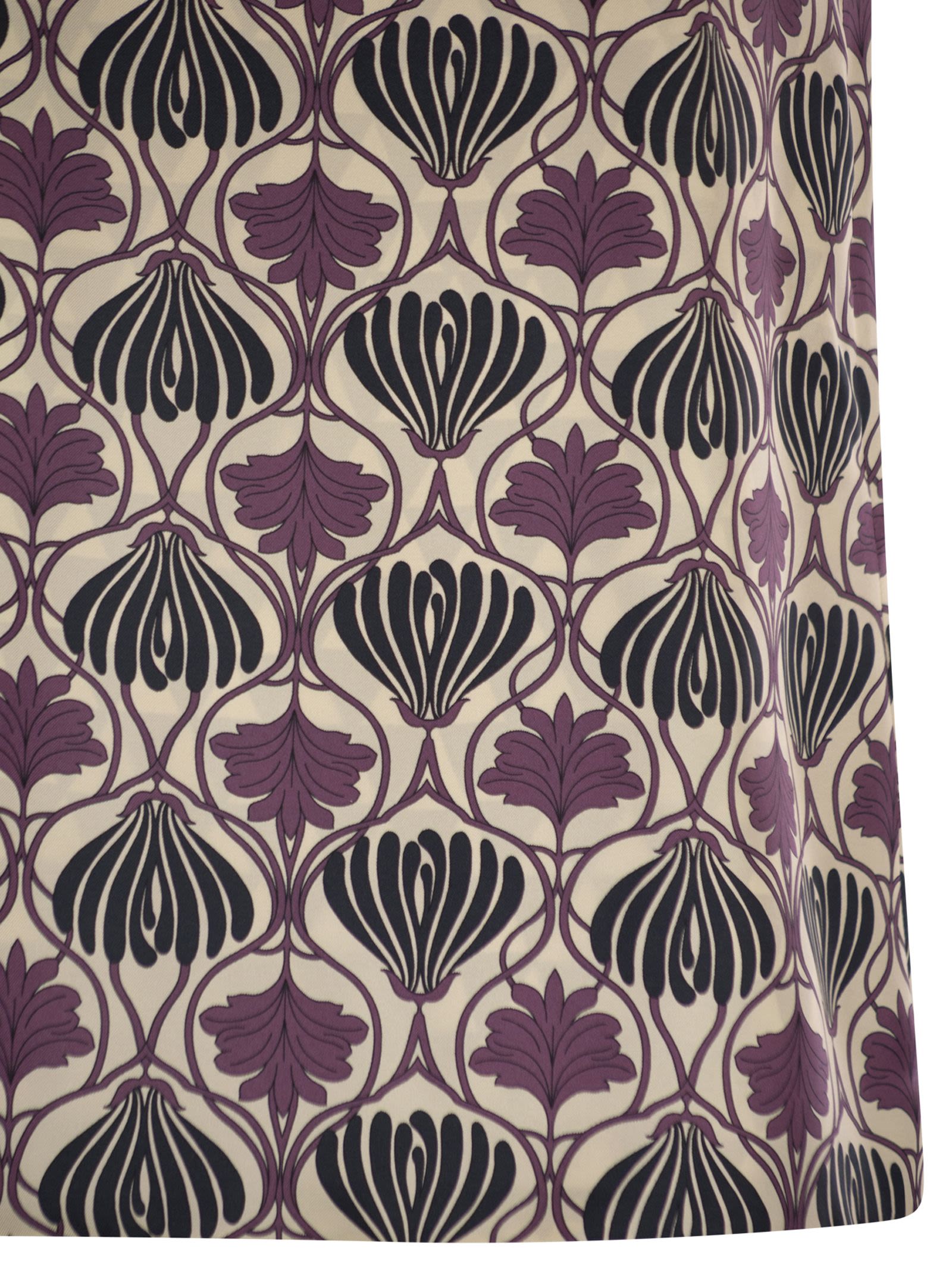 S Max Mara Women Timetop - Reversible Printed Silk Top S MAX MARA