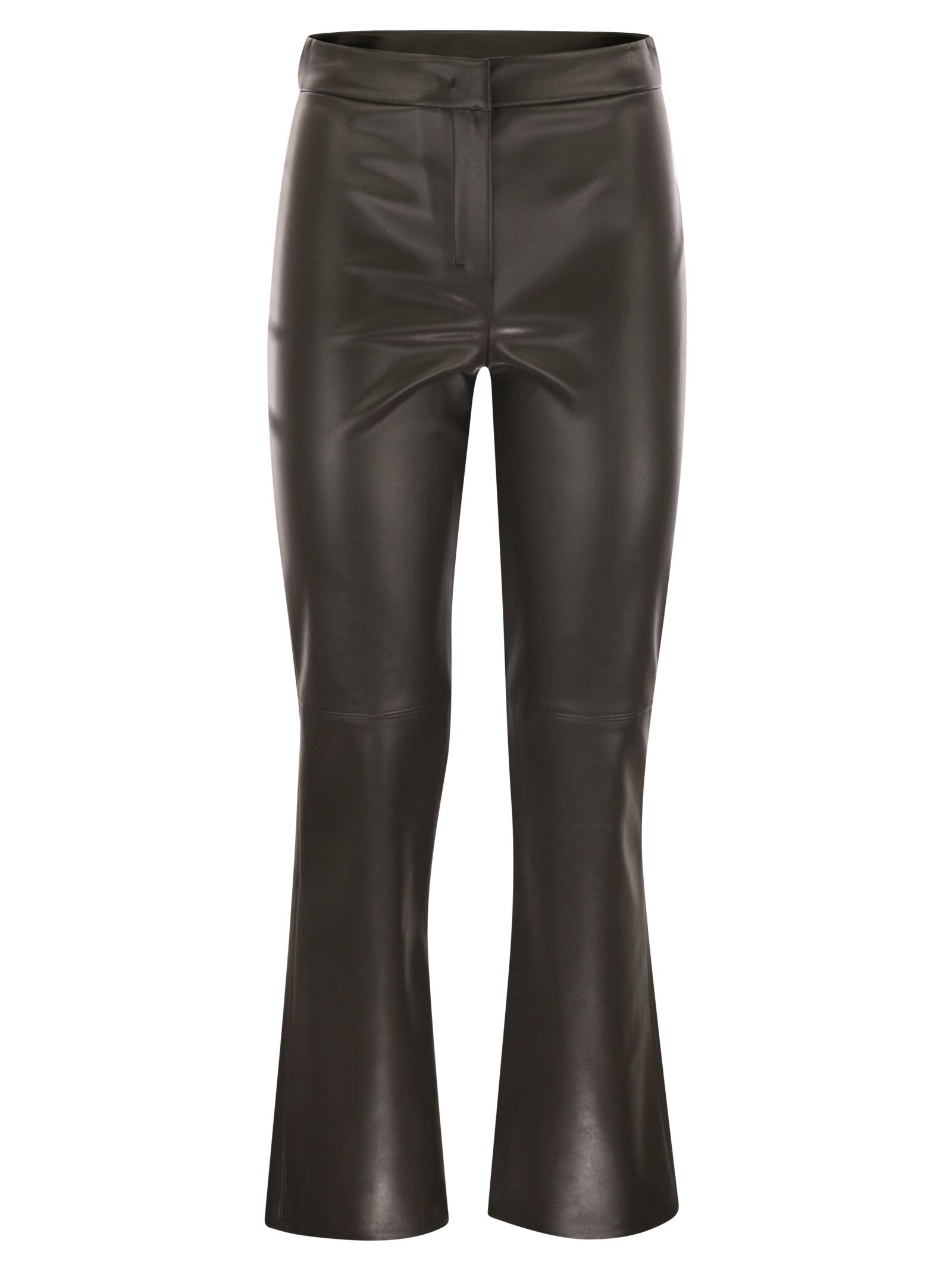 S Maxmara Women Sublime - Coated Fabric Trousers S MAX MARA