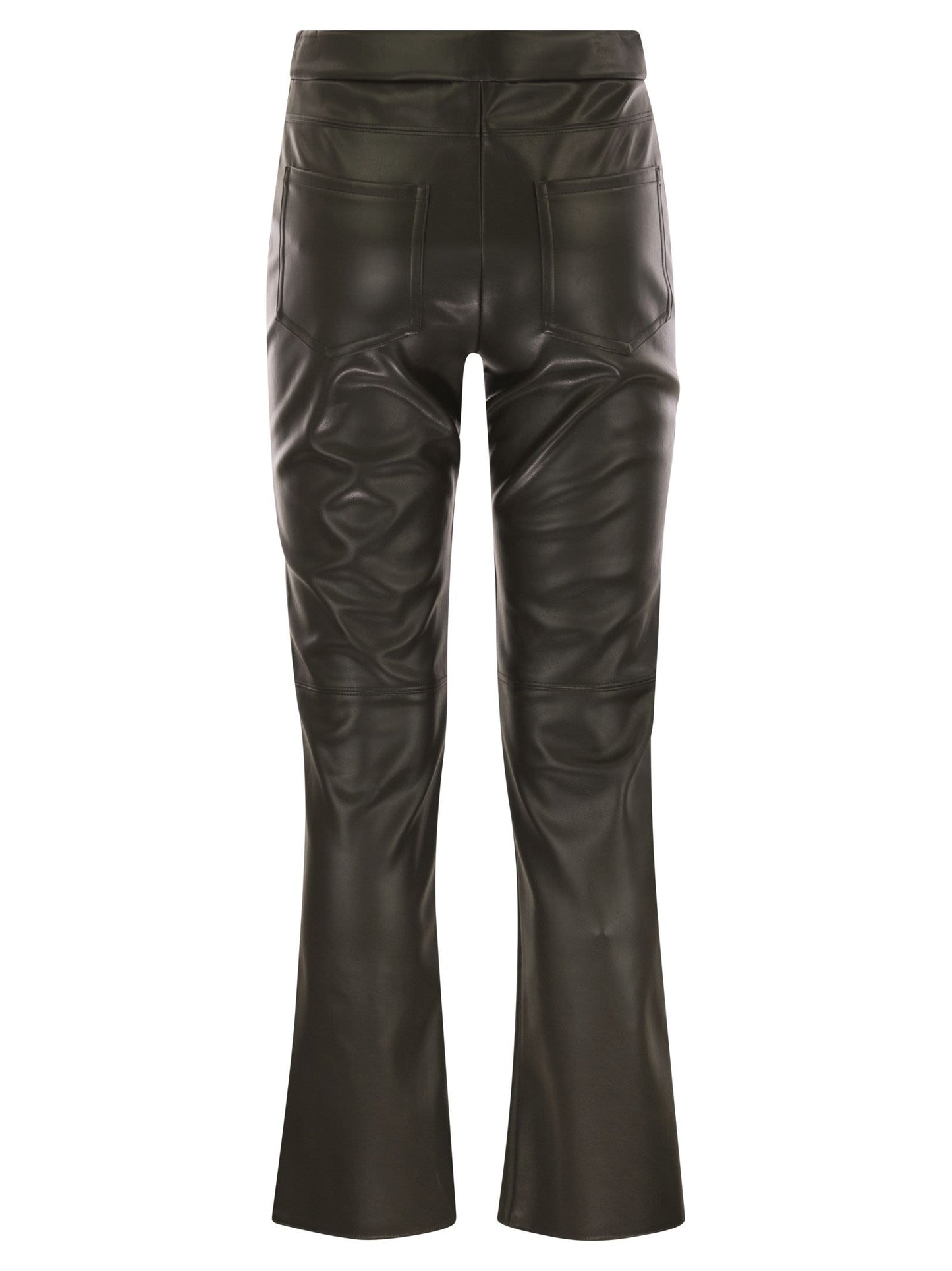 S Maxmara Women Sublime - Coated Fabric Trousers S MAX MARA