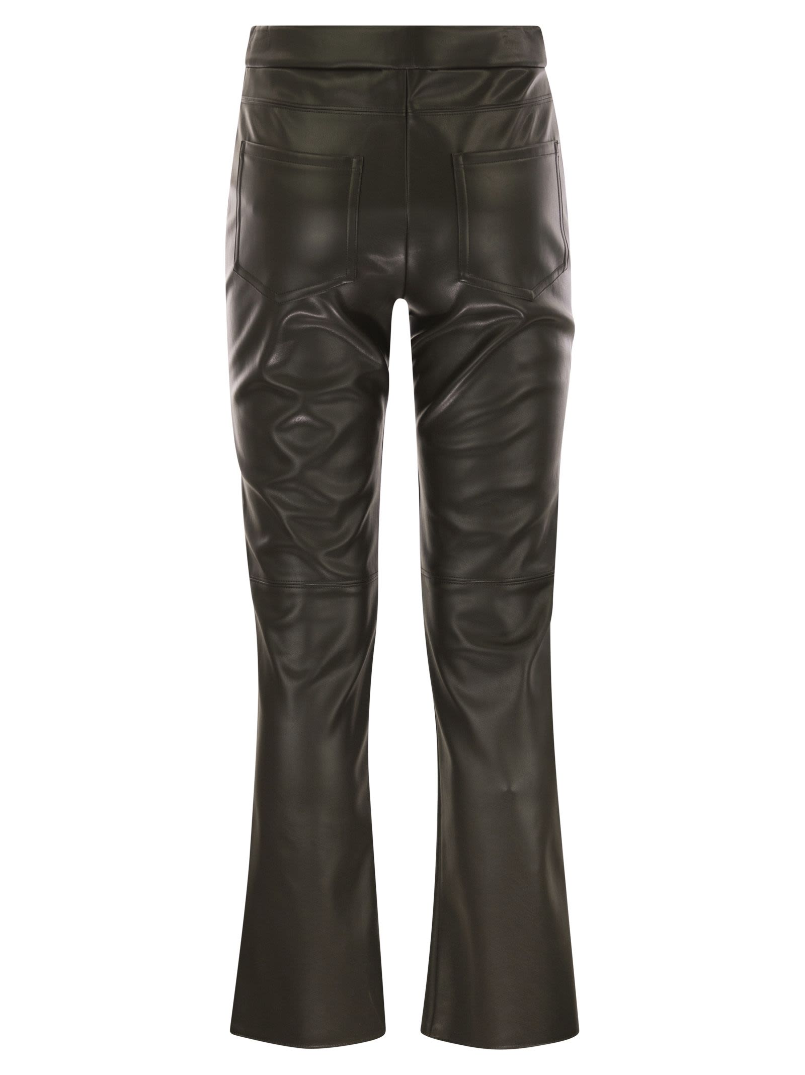 S Maxmara Women Sublime - Coated Fabric Trousers S MAX MARA