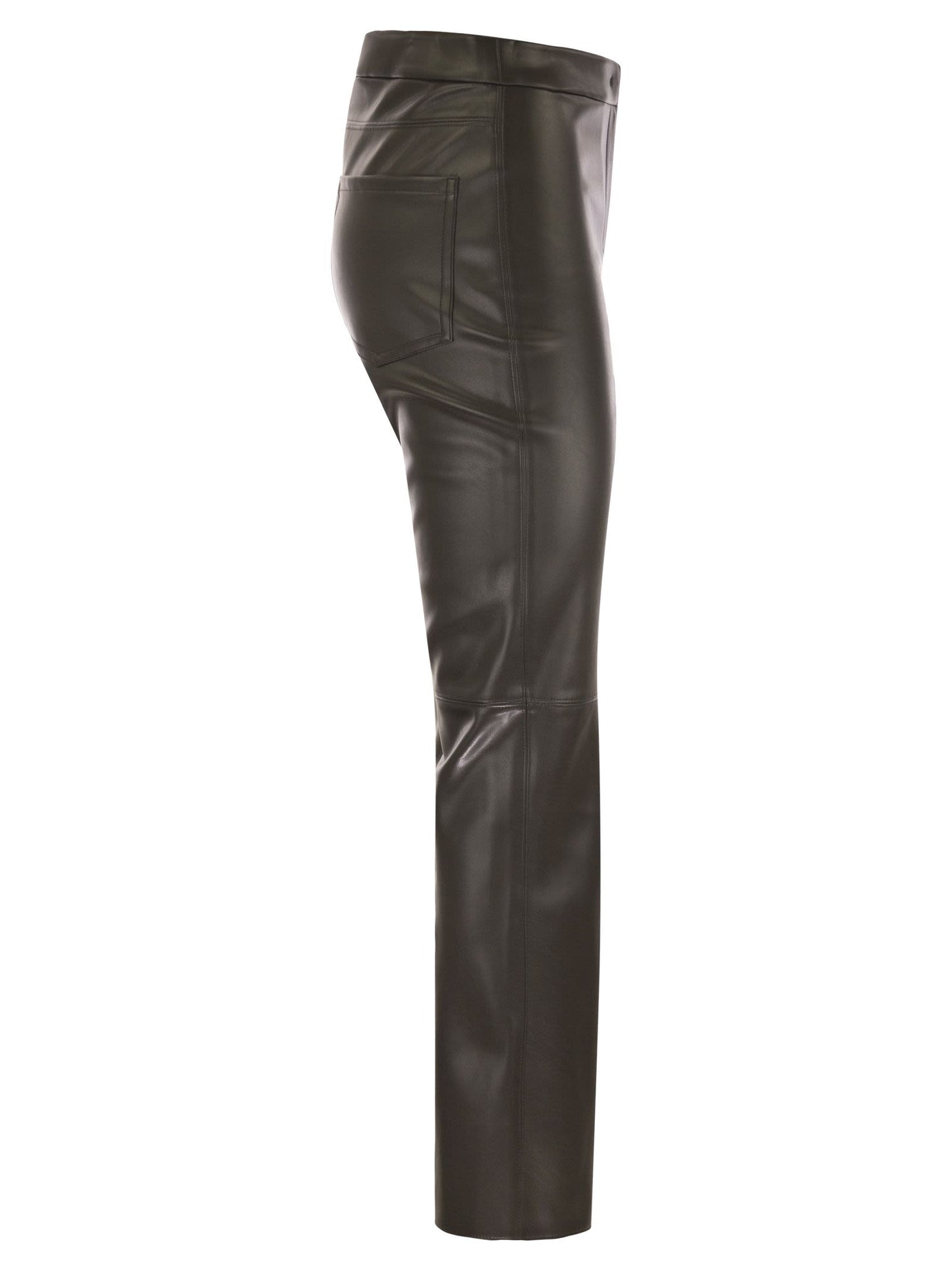 S Maxmara Women Sublime - Coated Fabric Trousers S MAX MARA
