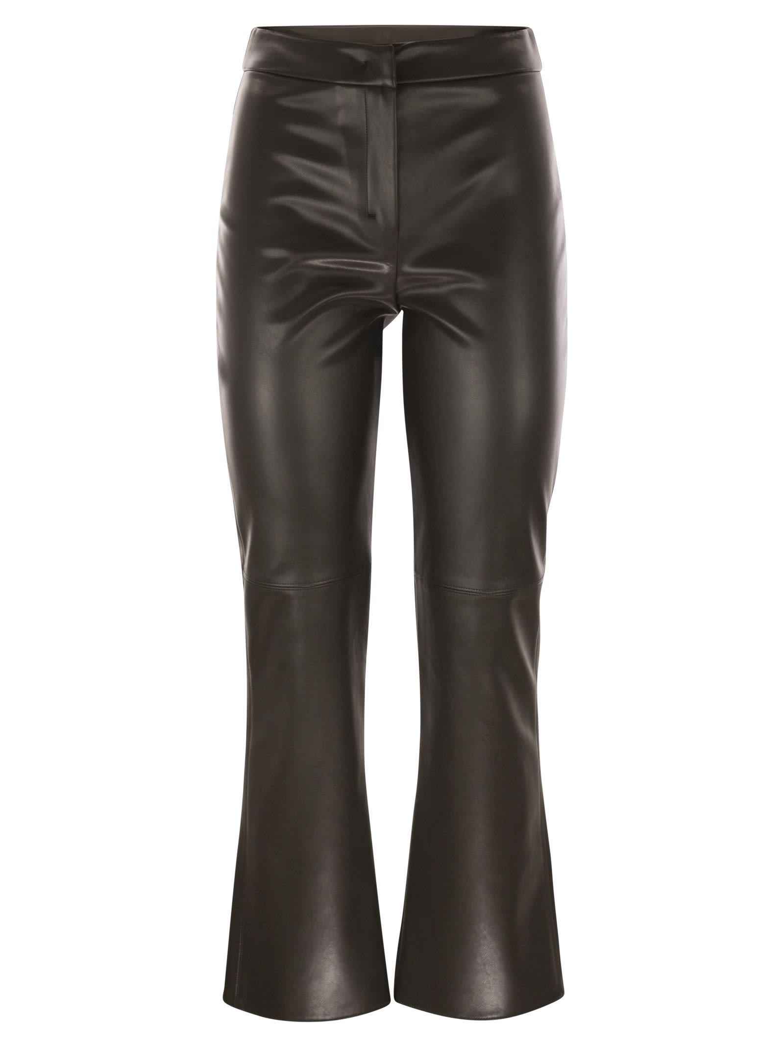 S Maxmara Women Sublime - Coated Fabric Trousers S MAX MARA
