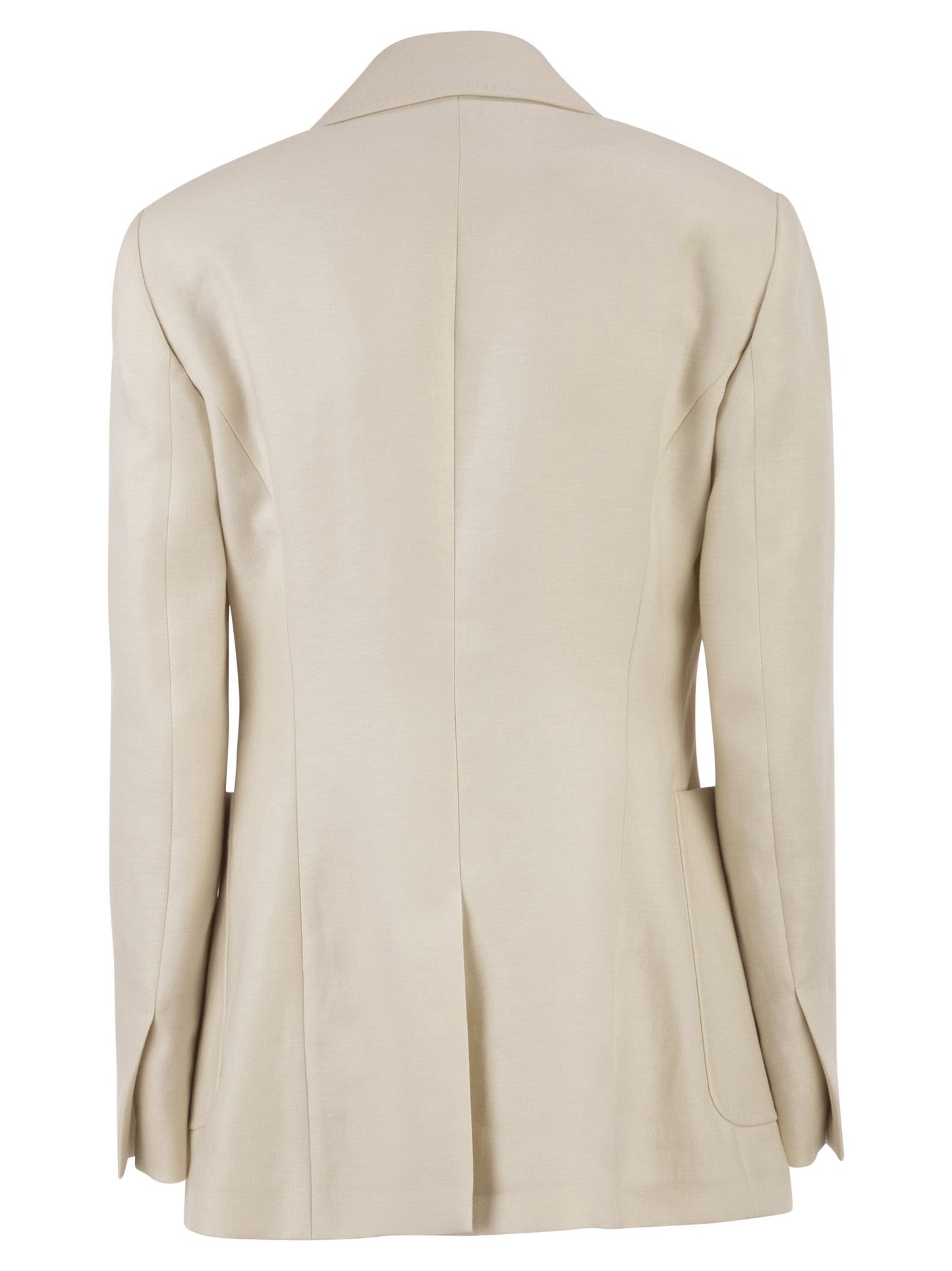 Max Mara Women Mxmvolonta - Pure Linen Fabric Blazer MAX MARA