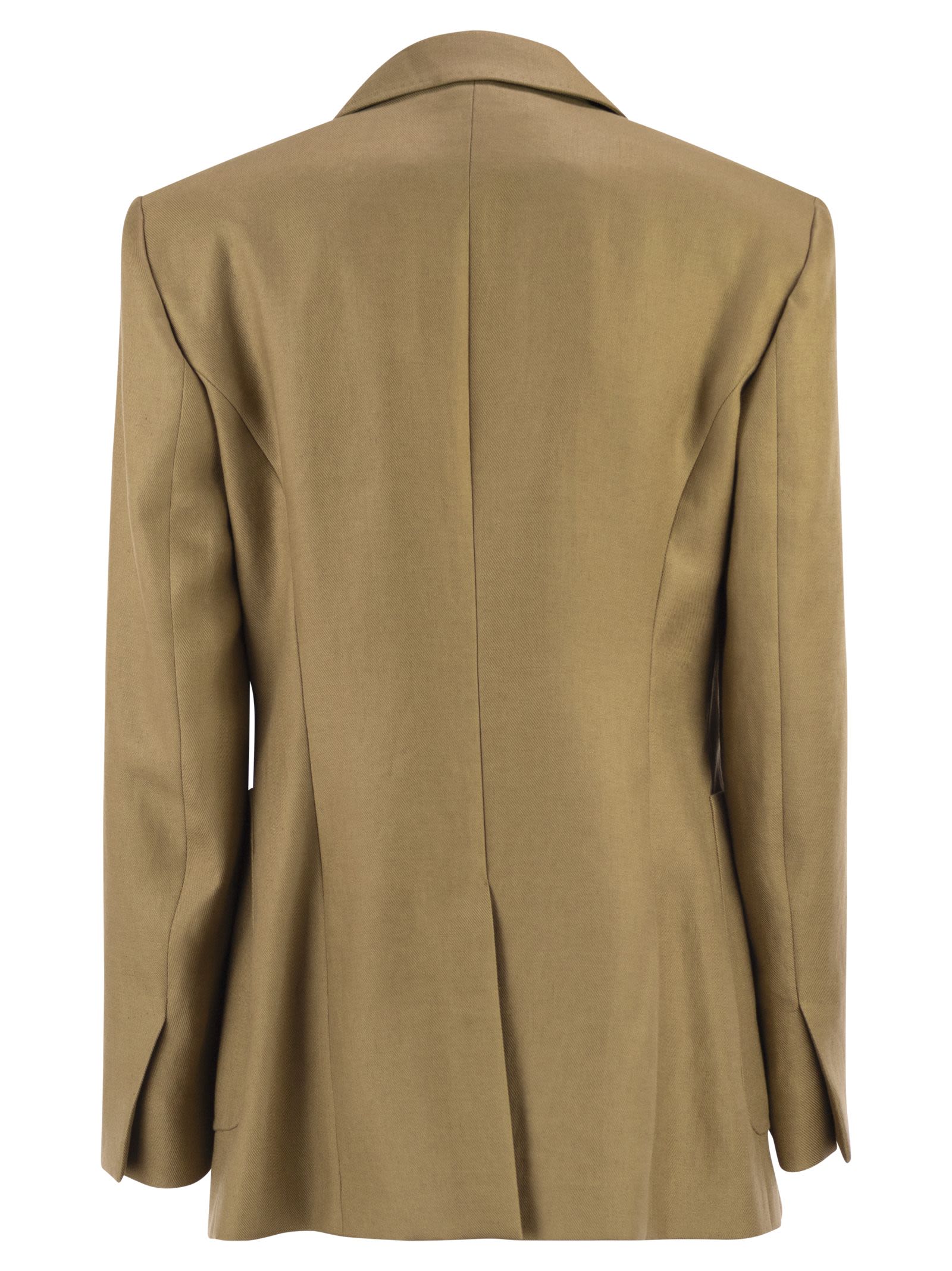 Max Mara Women Mxmvolonta - Pure Linen Fabric Blazer MAX MARA