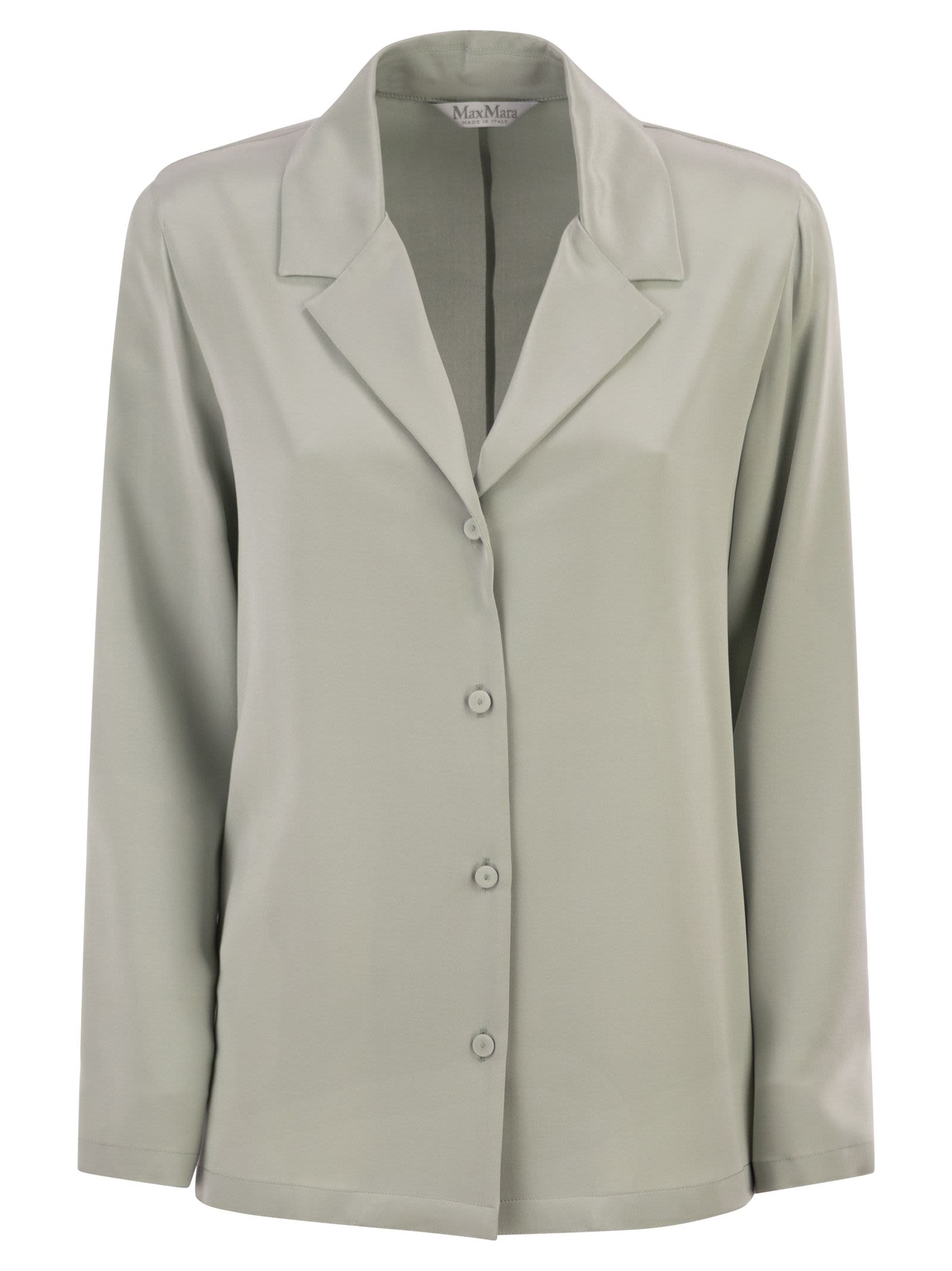 Max Mara Women Mxpaedo - Silk Satin Shirt MAX MARA