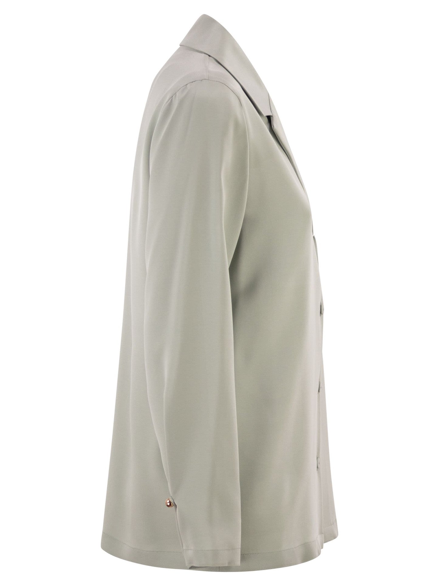 Max Mara Women Mxpaedo - Silk Satin Shirt MAX MARA