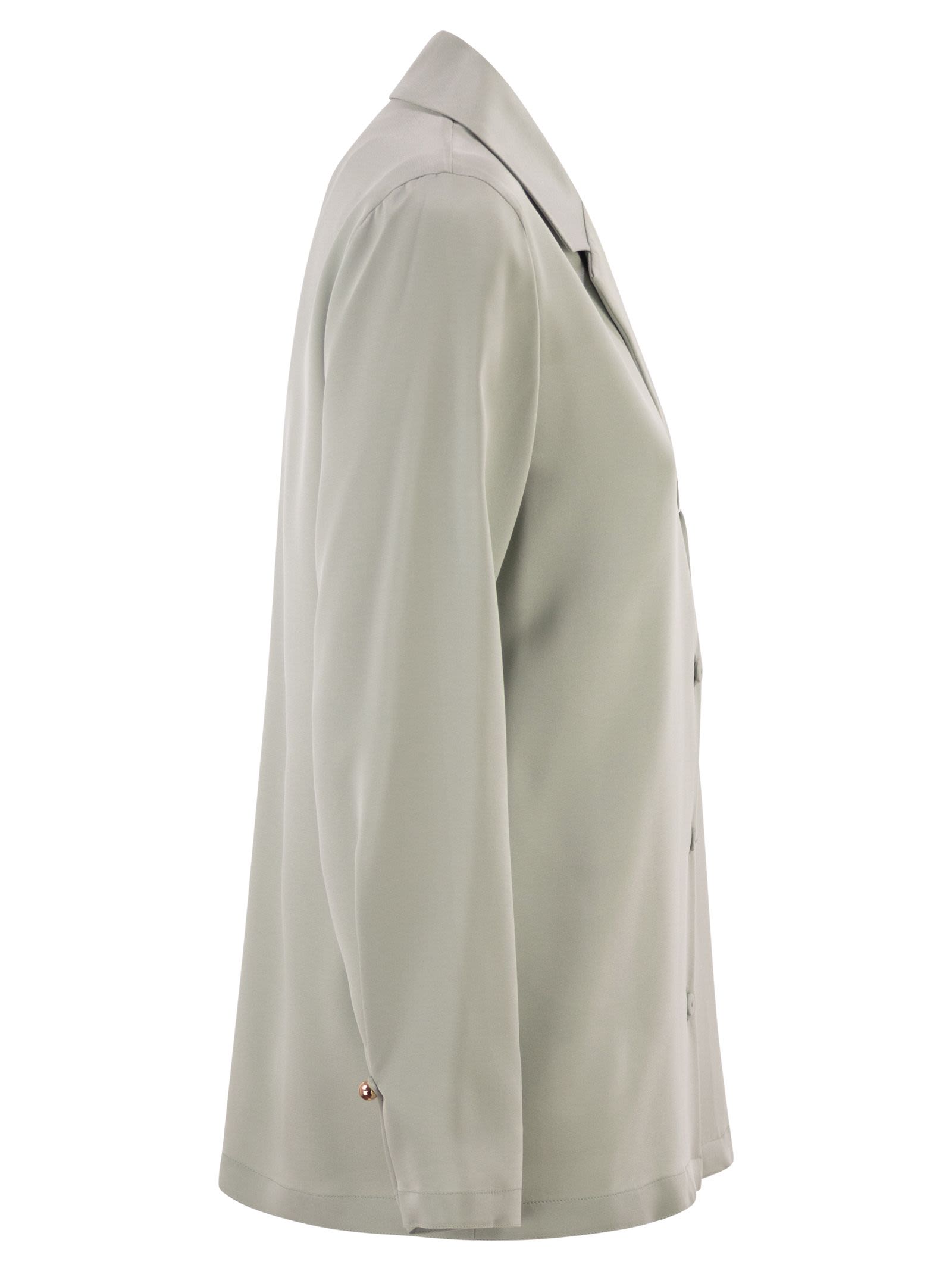 Max Mara Women Mxpaedo - Silk Satin Shirt MAX MARA