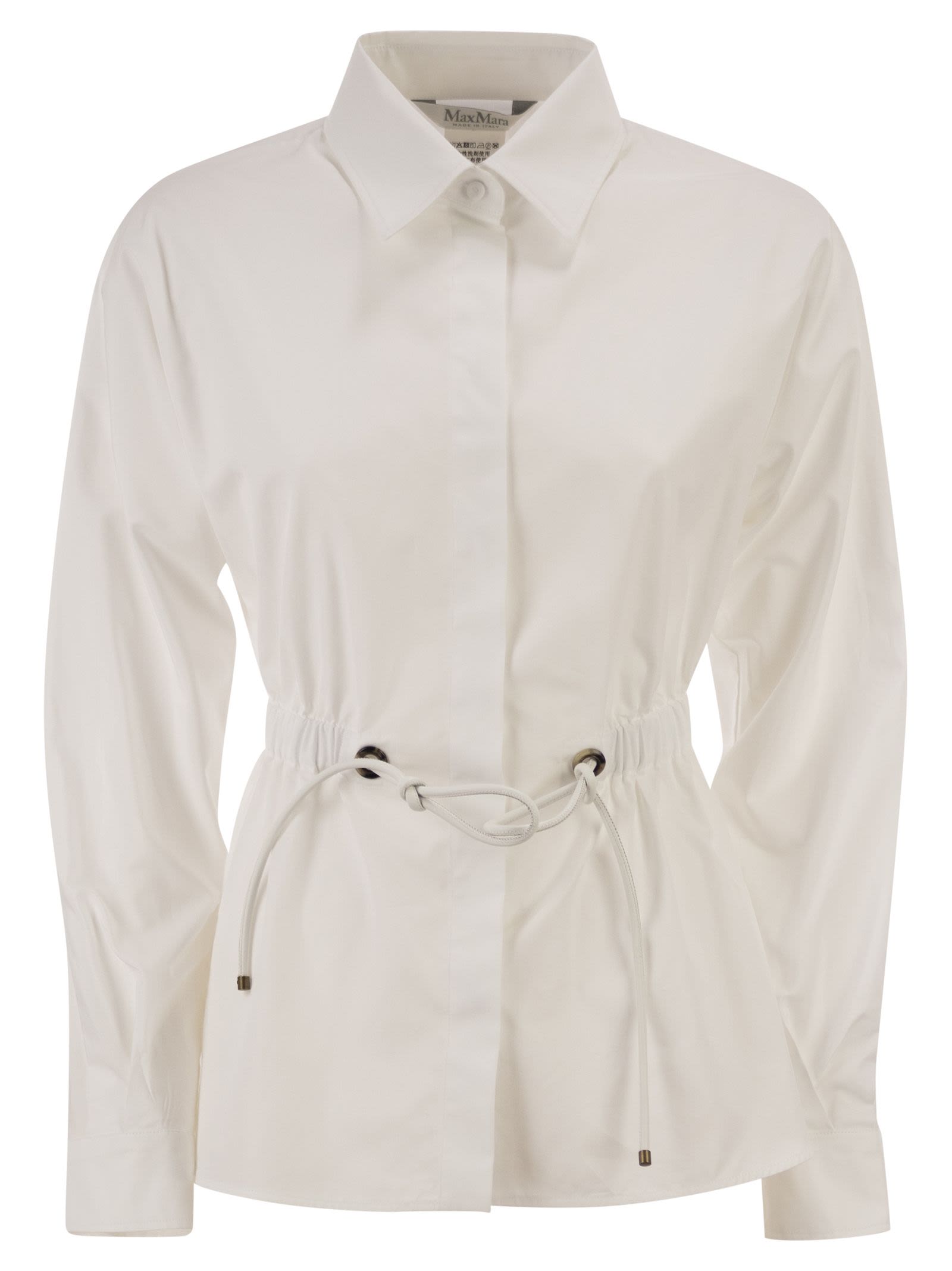 Max Mara Women Mxmtazzina - Cotton Poplin Shirt MAX MARA