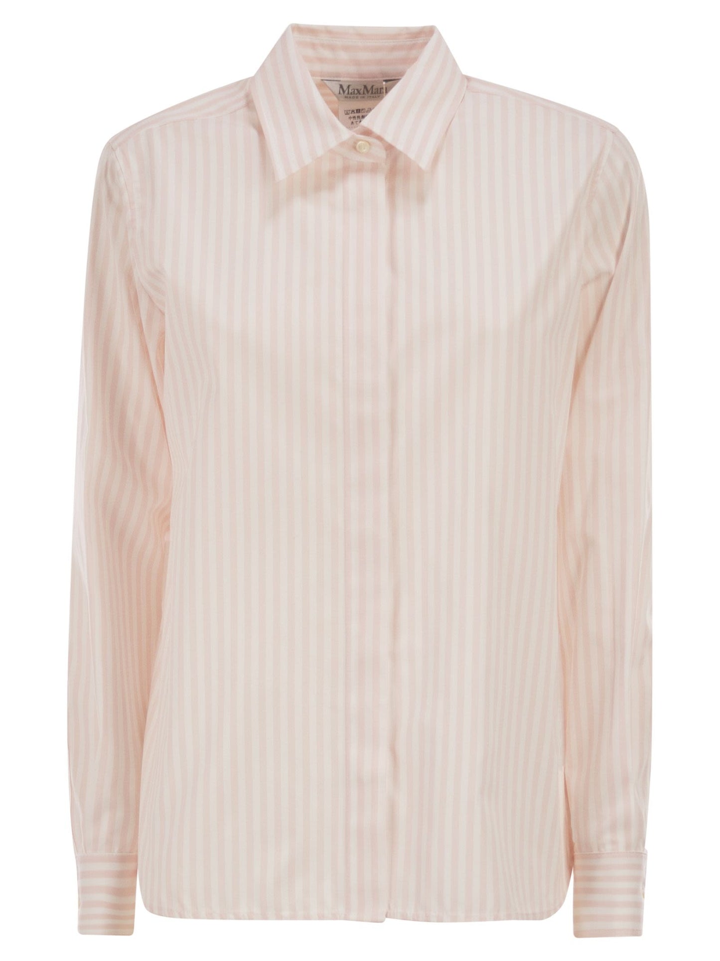 Max Mara Women Mxmaccenni - Striped Poplin Shirt MAX MARA
