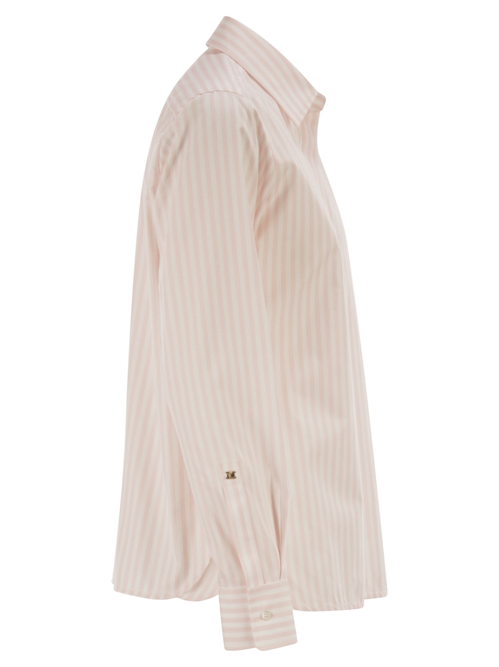 Max Mara Women Mxmaccenni - Striped Poplin Shirt MAX MARA