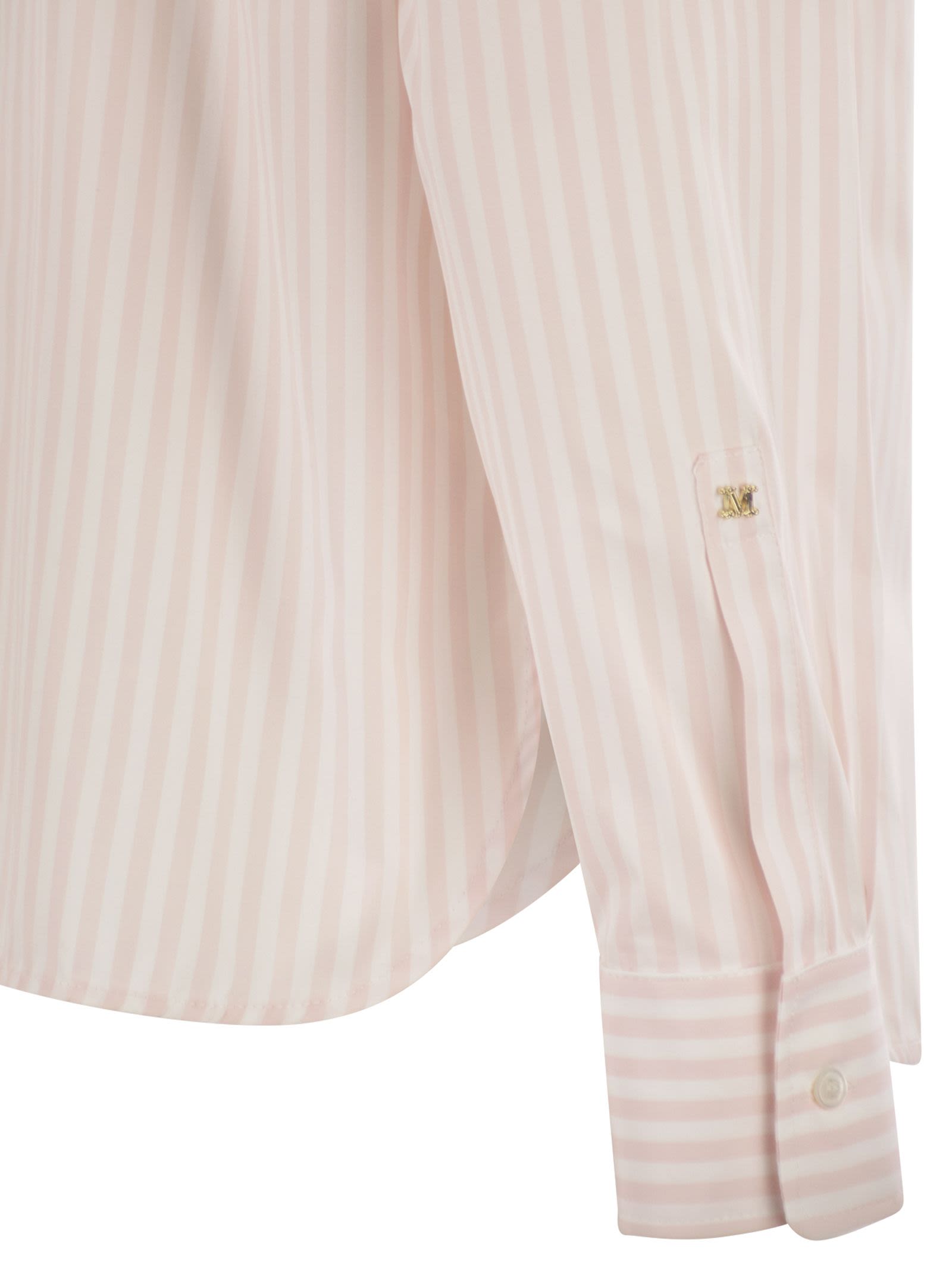 Max Mara Women Mxmaccenni - Striped Poplin Shirt MAX MARA