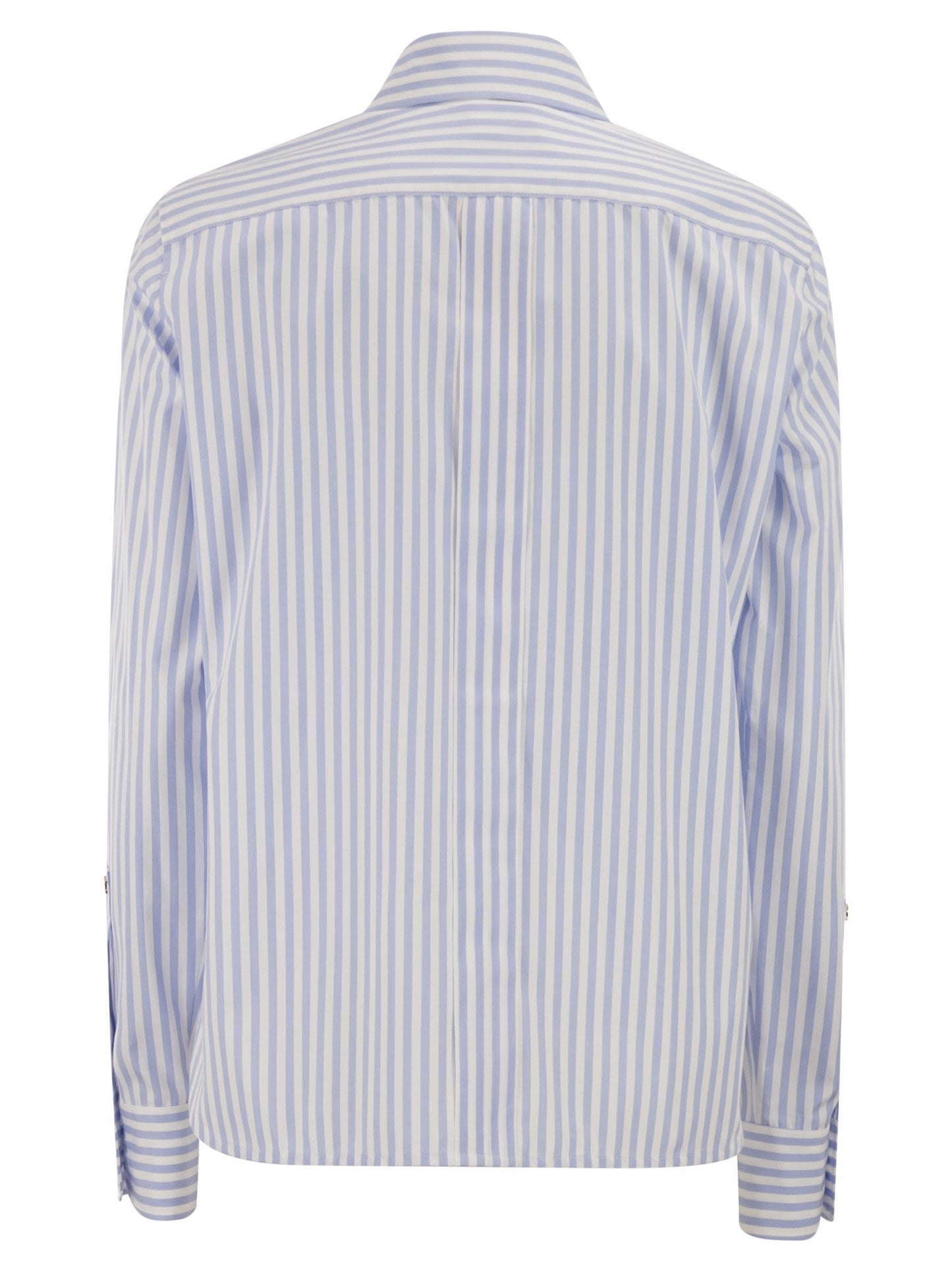 Max Mara Women Mxmaccenni - Striped Poplin Shirt MAX MARA