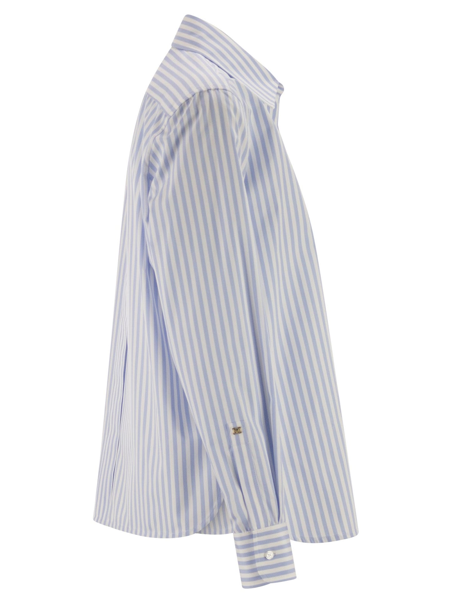 Max Mara Women Mxmaccenni - Striped Poplin Shirt MAX MARA