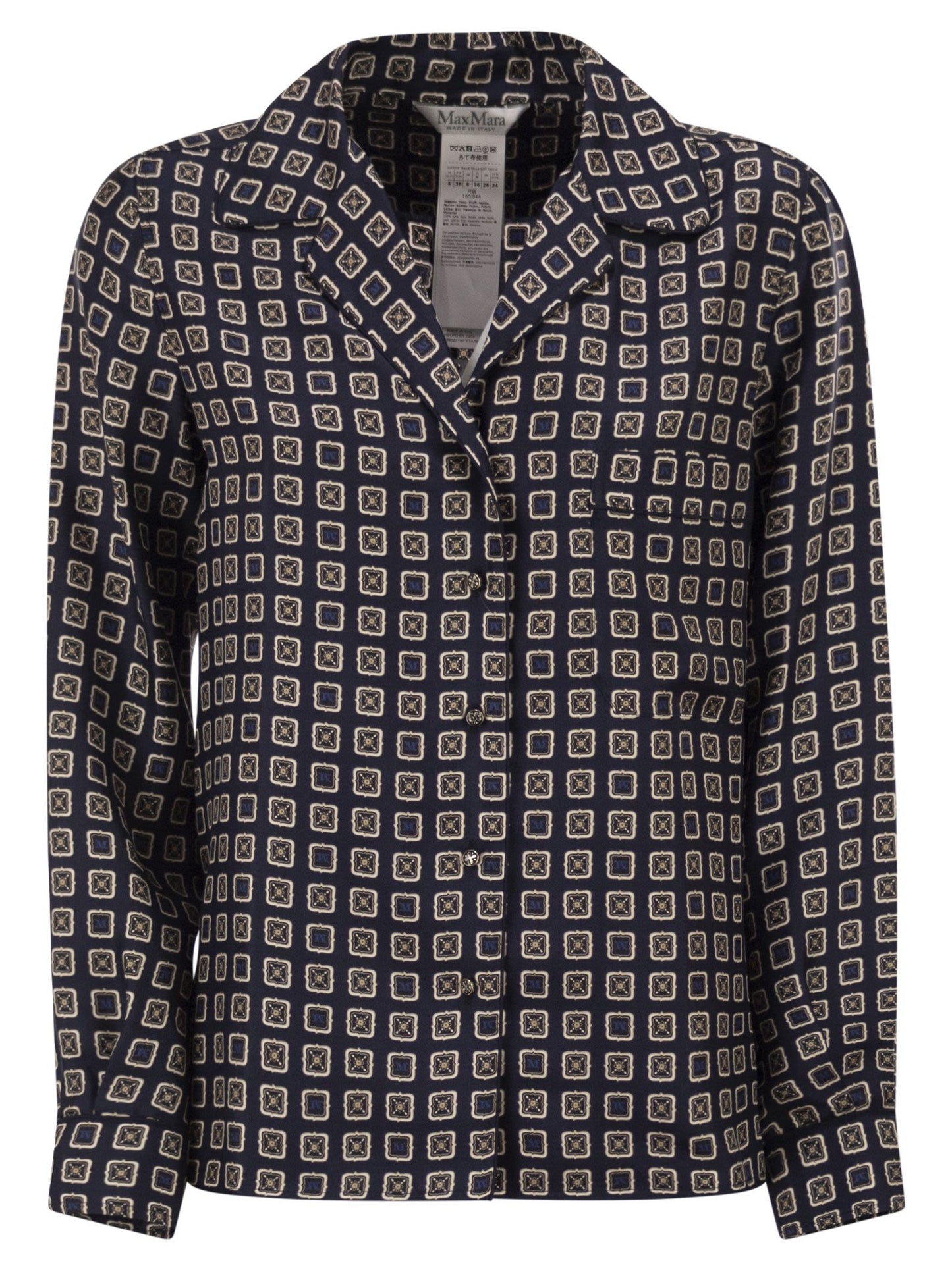 Max Mara Women Mxmdisco - Semi-Fitted Printed Silk Shirt MAX MARA