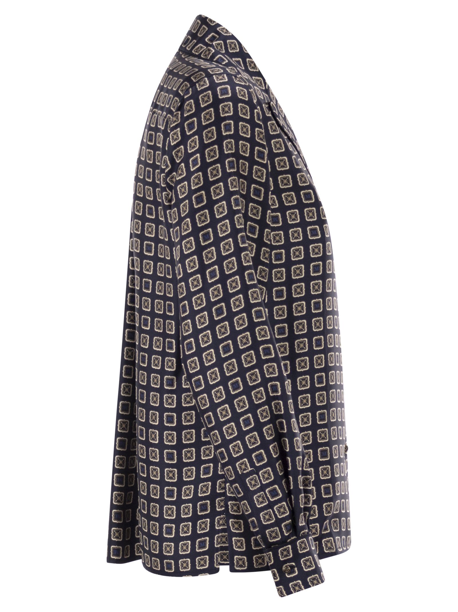 Max Mara Women Mxmdisco - Semi-Fitted Printed Silk Shirt MAX MARA