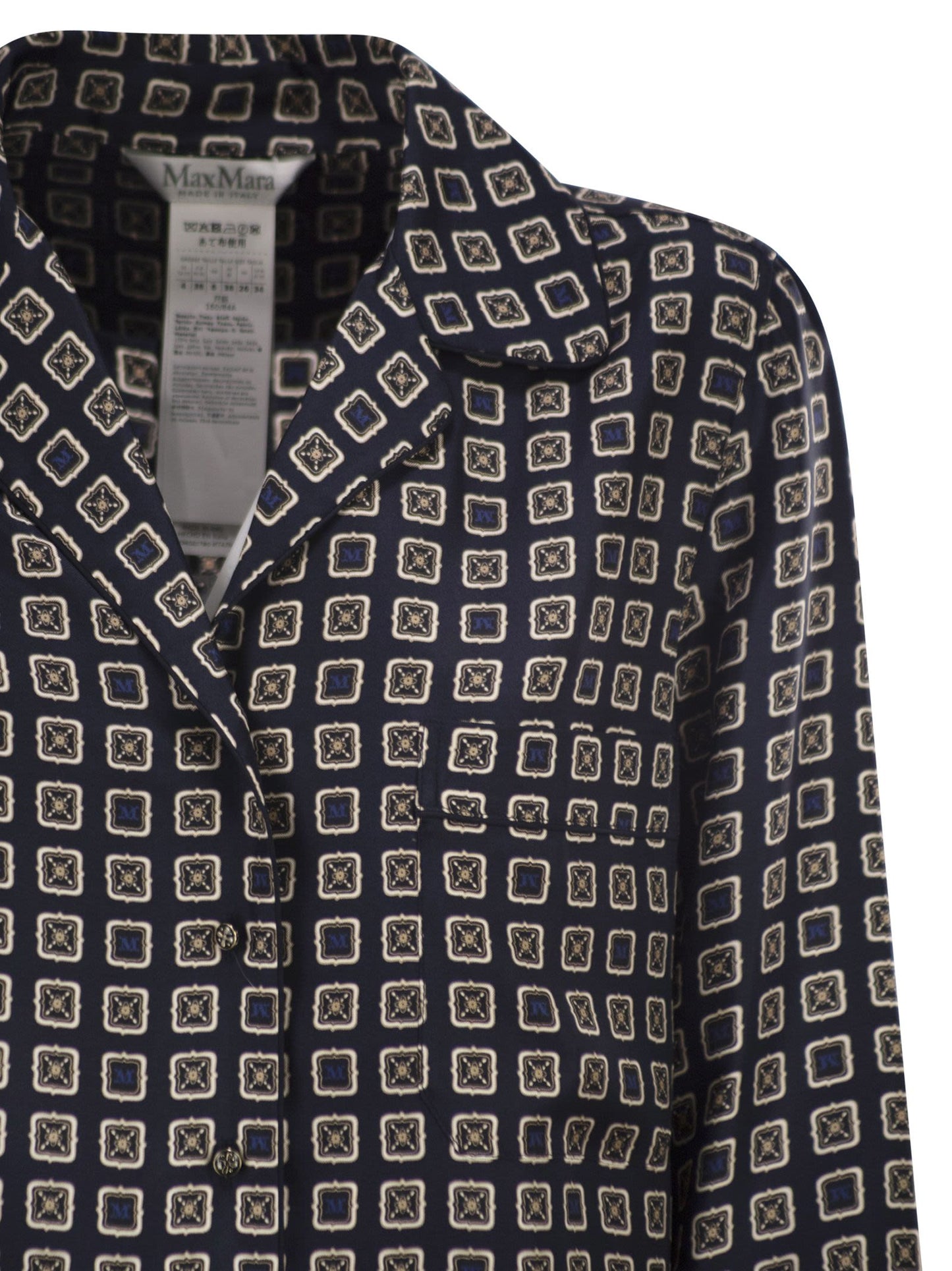 Max Mara Women Mxmdisco - Semi-Fitted Printed Silk Shirt MAX MARA