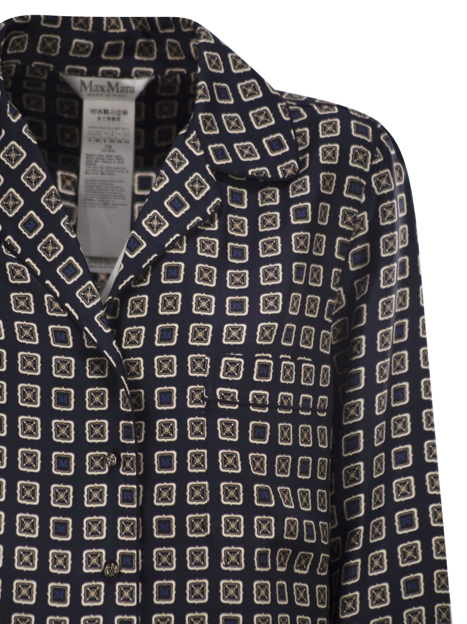 Max Mara Women Mxmdisco - Semi-Fitted Printed Silk Shirt MAX MARA