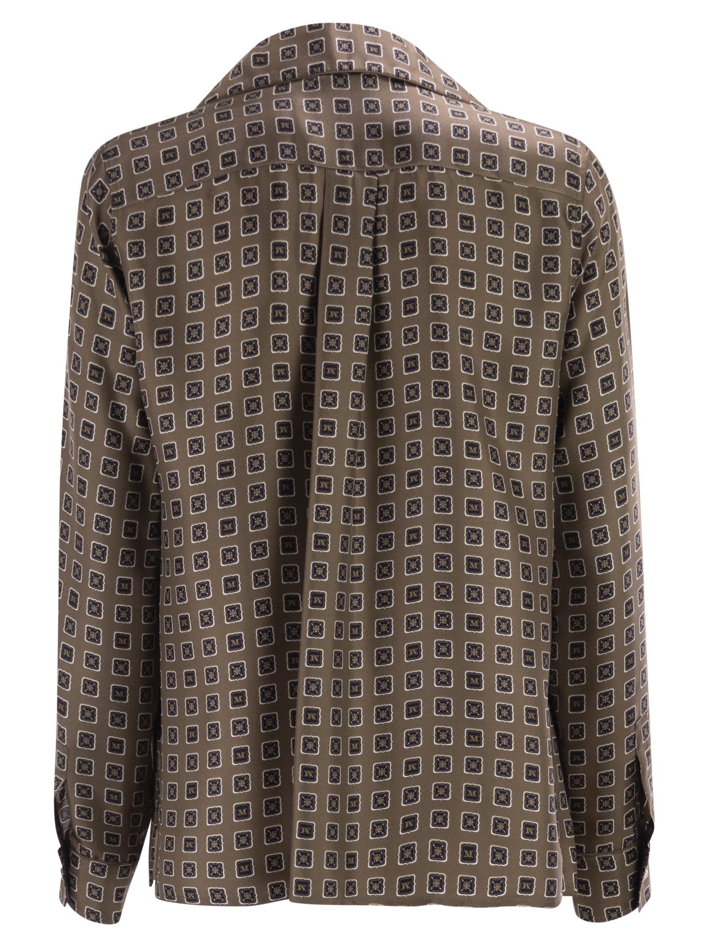 Maxmara Women Mxmdisco - Semi-Fitted Printed Silk Shirt MAX MARA