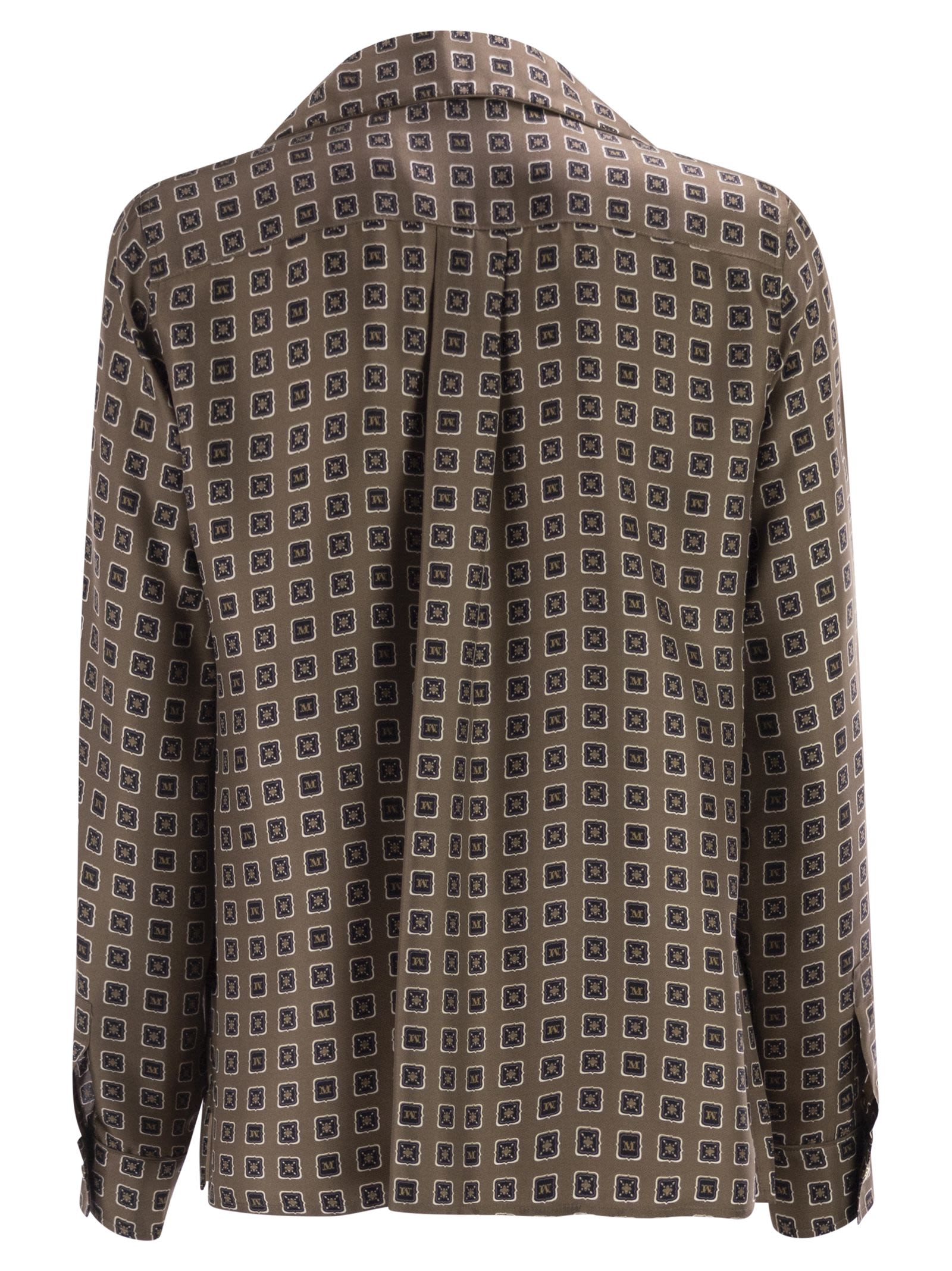 Maxmara Women Mxmdisco - Semi-Fitted Printed Silk Shirt MAX MARA