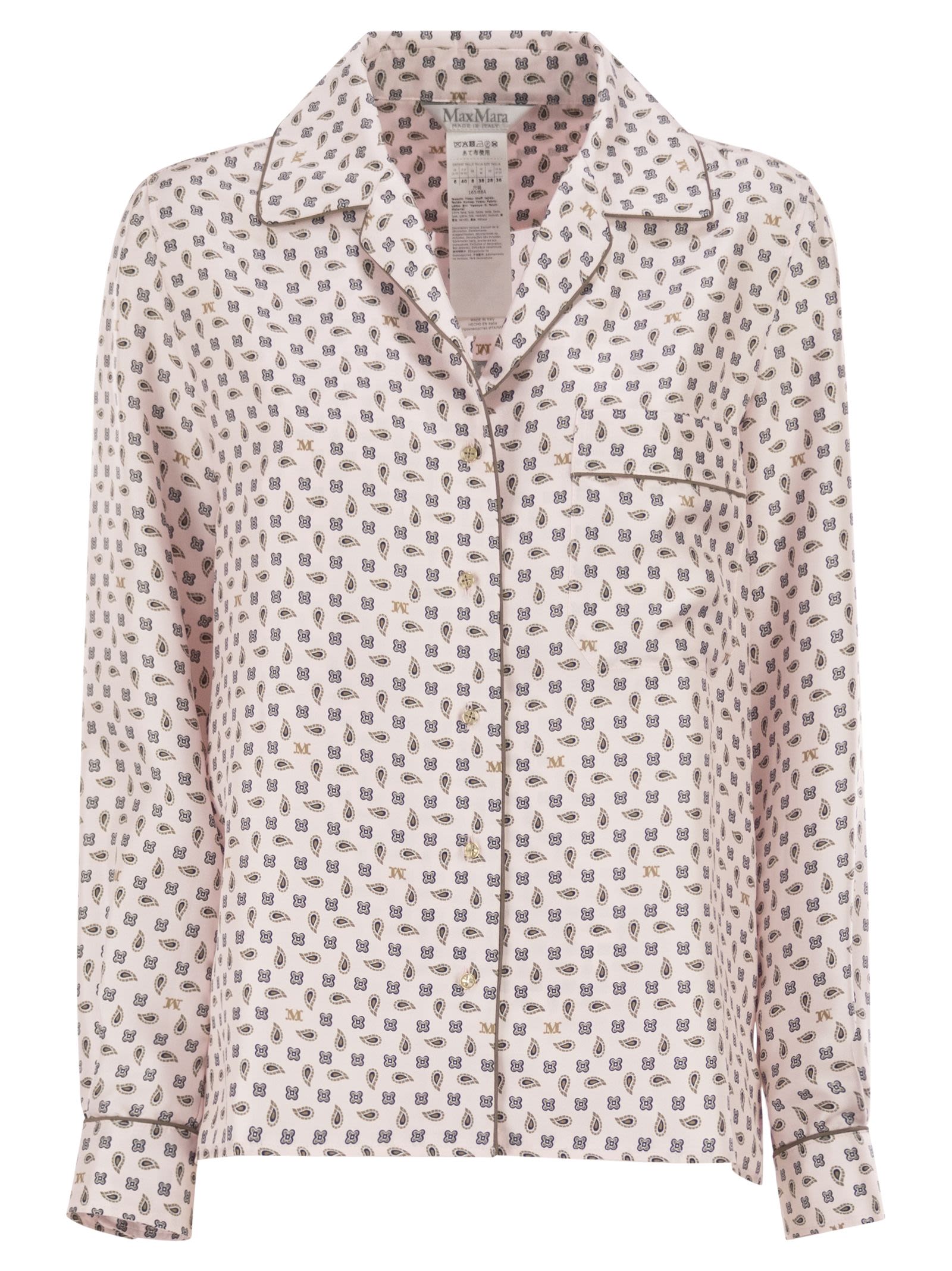 Max Mara Women Mxmdisco - Semi-Fitted Printed Silk Shirt MAX MARA