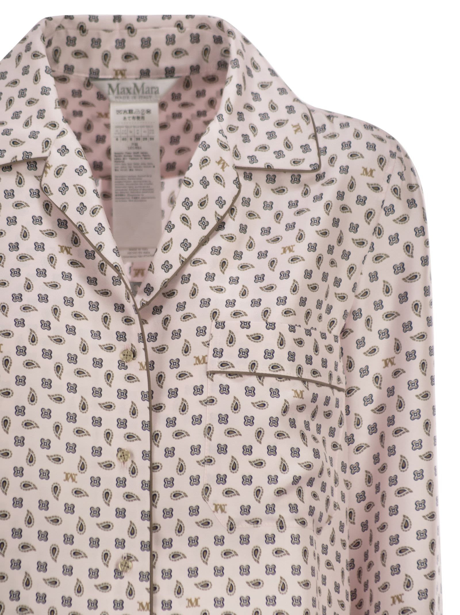 Max Mara Women Mxmdisco - Semi-Fitted Printed Silk Shirt MAX MARA