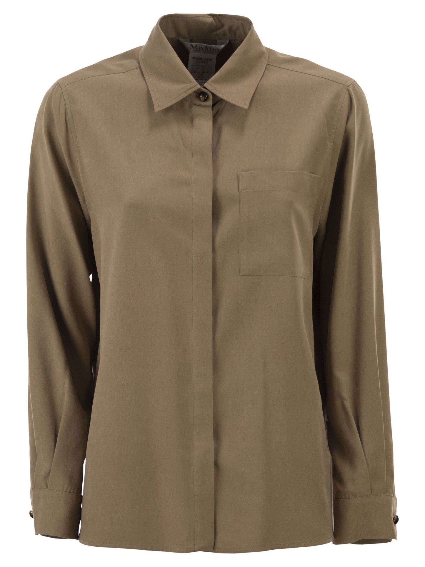 Maxmara Women Mxmsiamese - Silk Canvas Shirt MAX MARA
