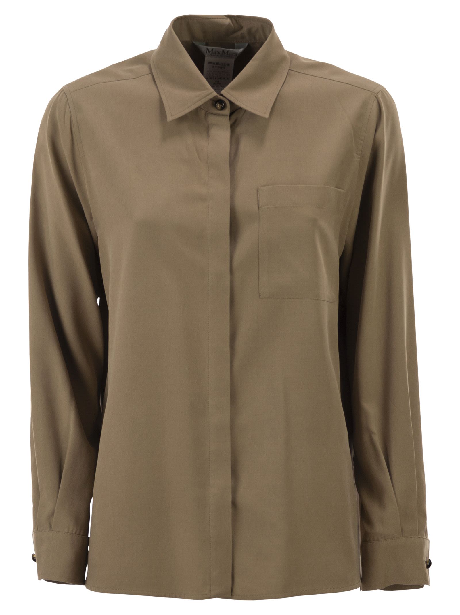Maxmara Women Mxmsiamese - Silk Canvas Shirt MAX MARA