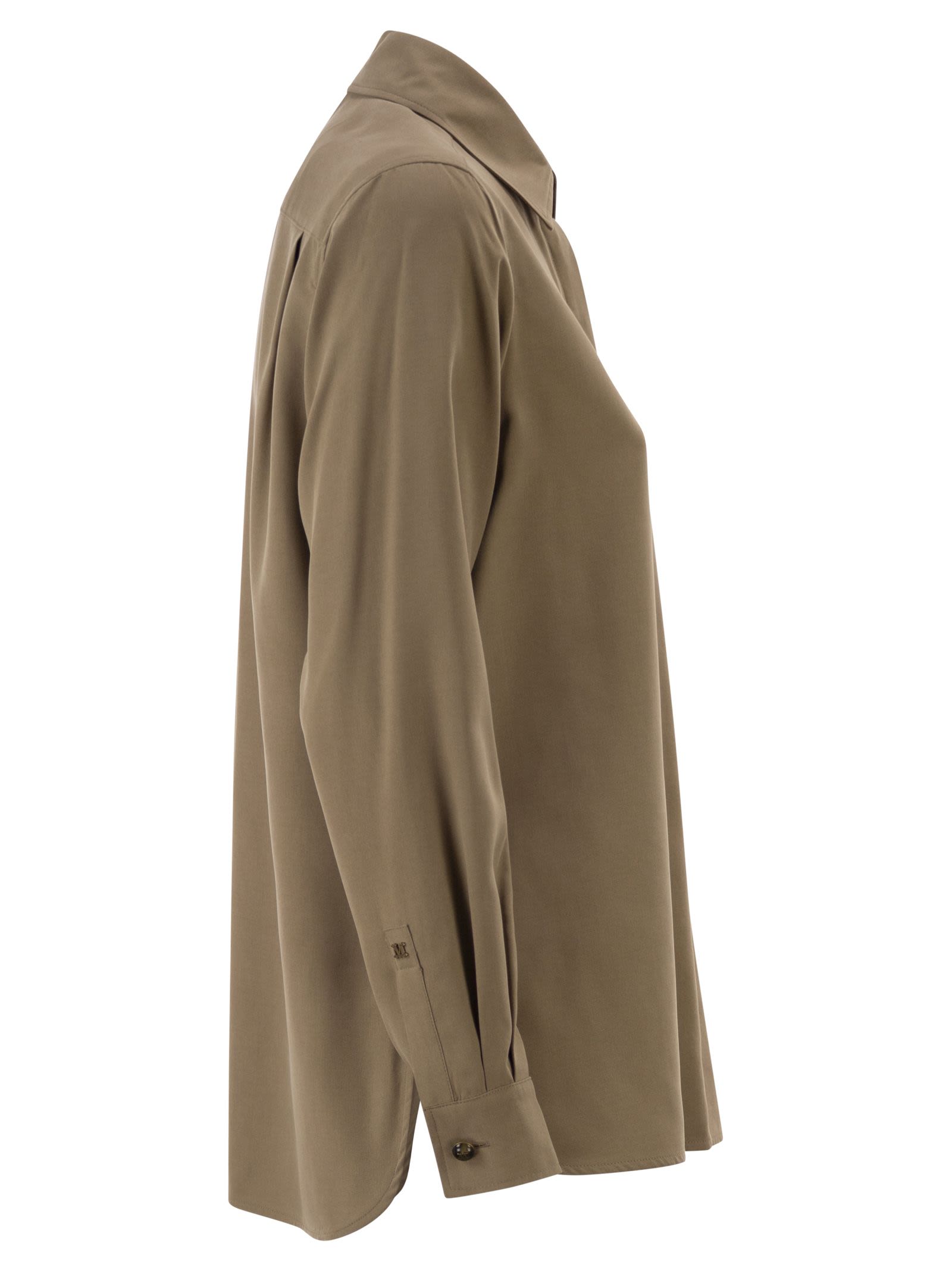 Maxmara Women Mxmsiamese - Silk Canvas Shirt MAX MARA