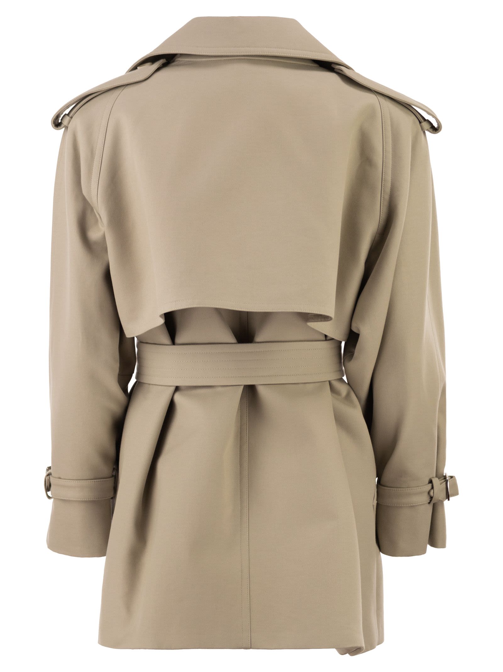 Max Mara Women Mxscacio - Short Cotton Trench Coat MAX MARA
