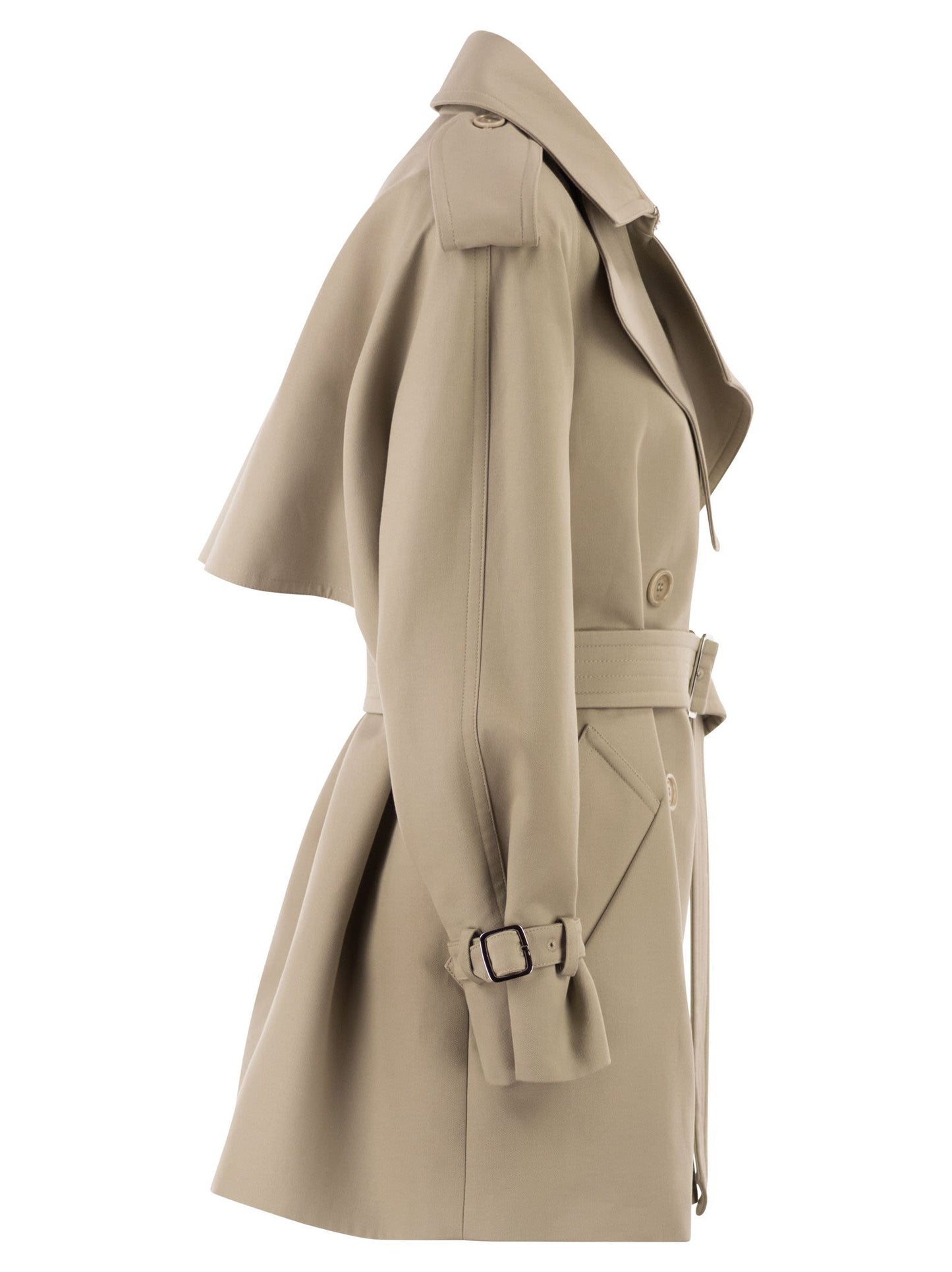 Max Mara Women Mxscacio - Short Cotton Trench Coat MAX MARA
