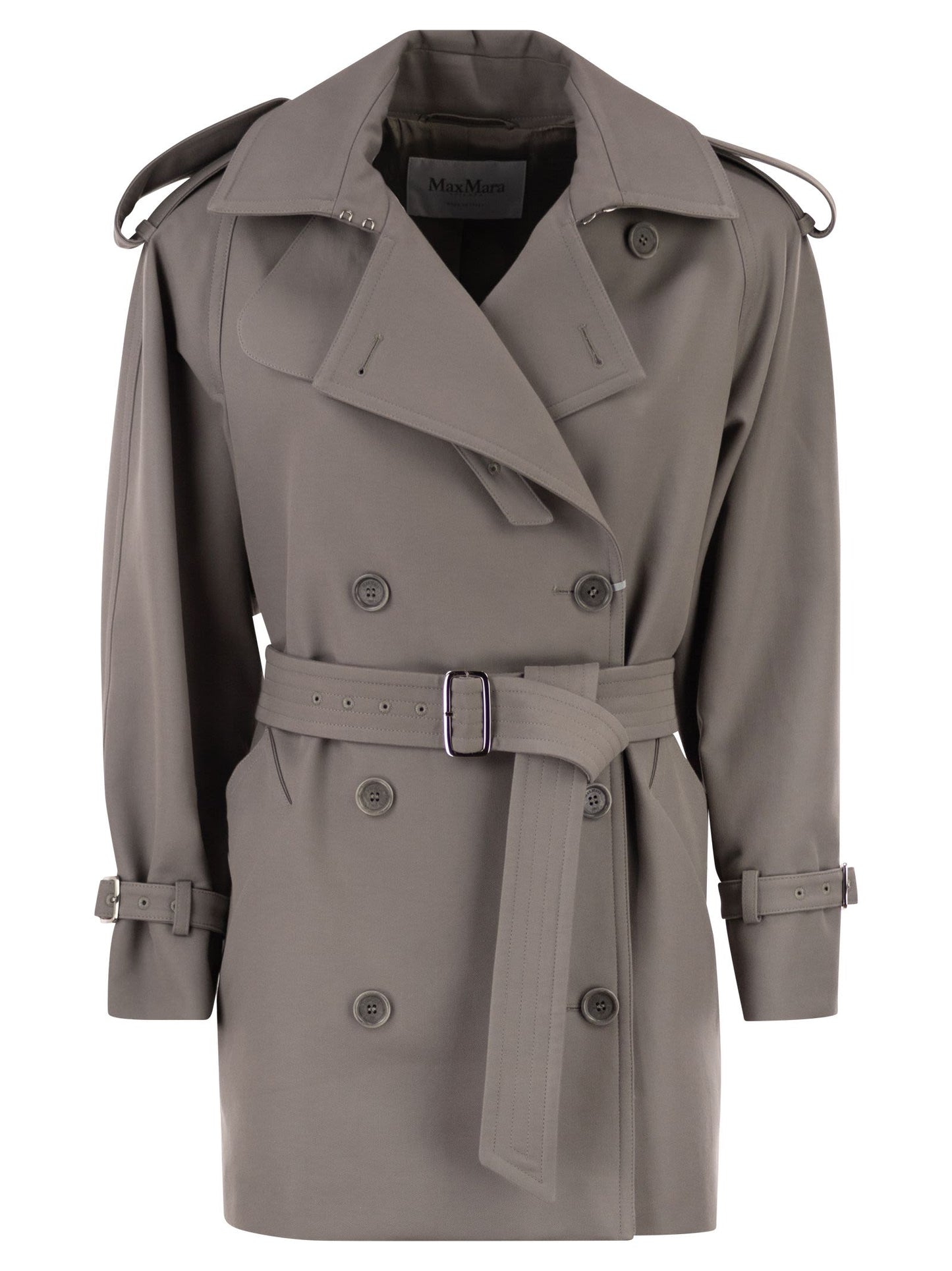Max Mara Women Mxscacio - Short Cotton Trench Coat MAX MARA