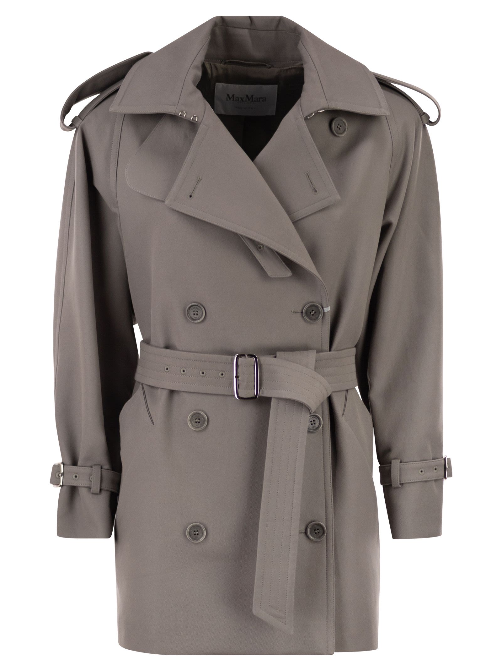 Max Mara Women Mxscacio - Short Cotton Trench Coat MAX MARA